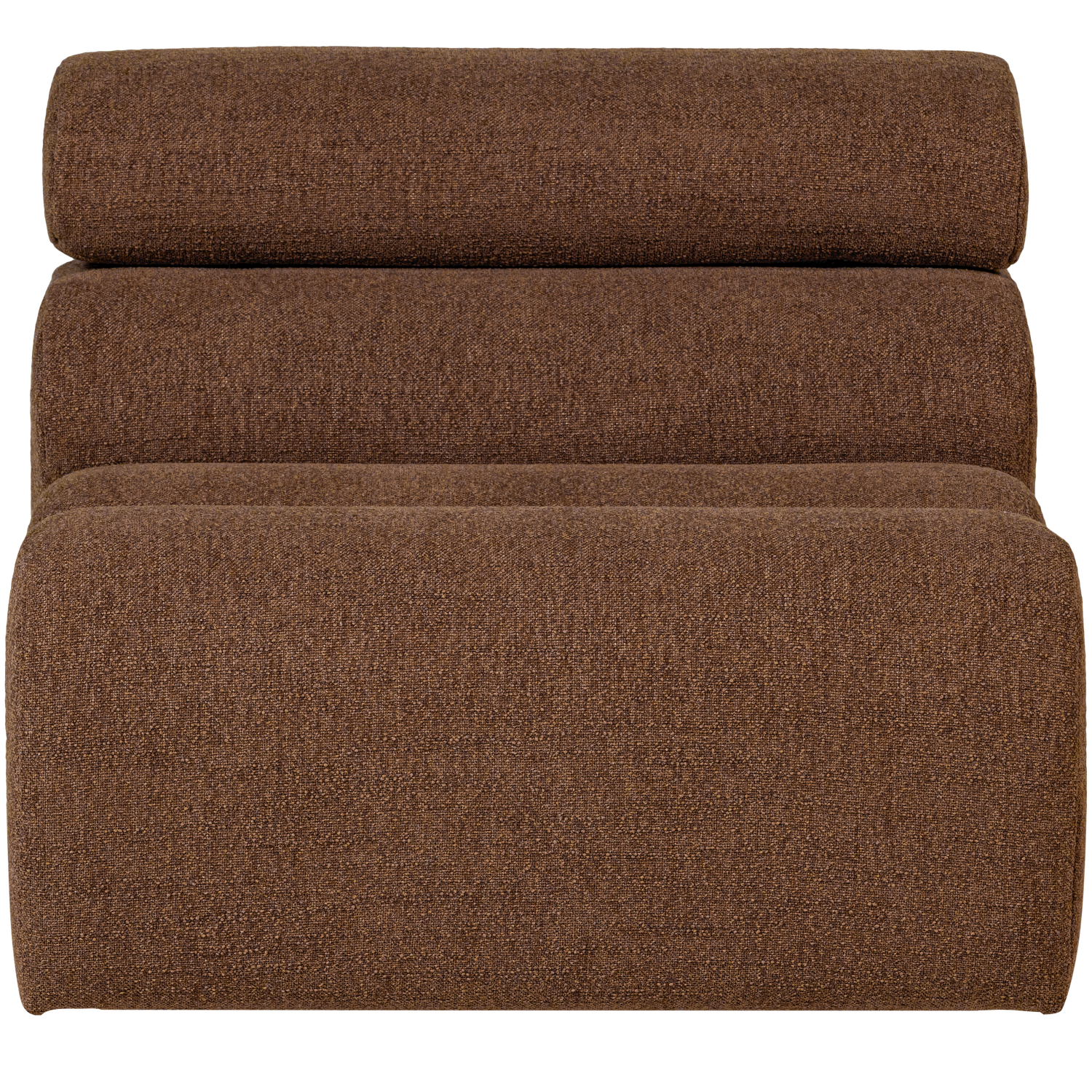 WOOOD canapea modulara NOVI 1-SEATER ELEMENT BOUCLE MOCHA | 100% Pes | Maro | 86x82x113 cm