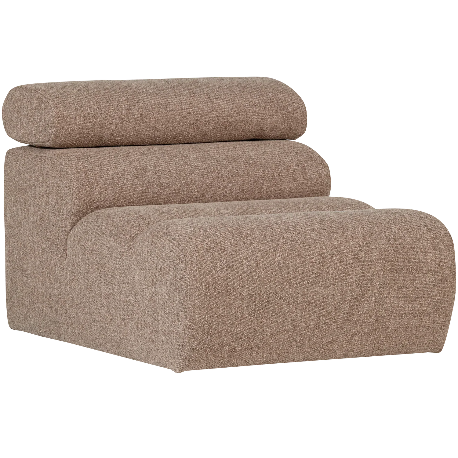 NOVI 1-SEATER ELEMENT BOUCLE TAUPE
