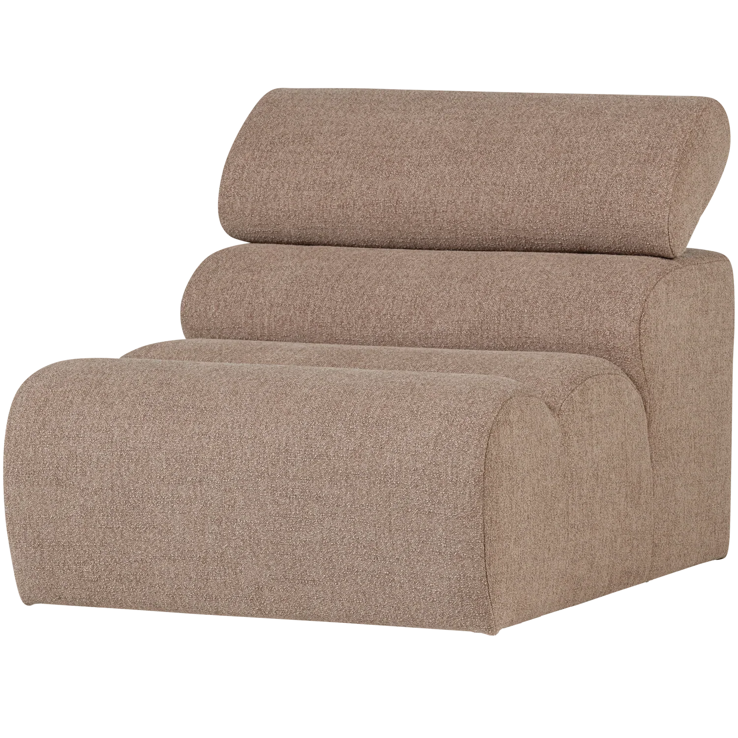 NOVI 1-SEATER ELEMENT BOUCLE TAUPE