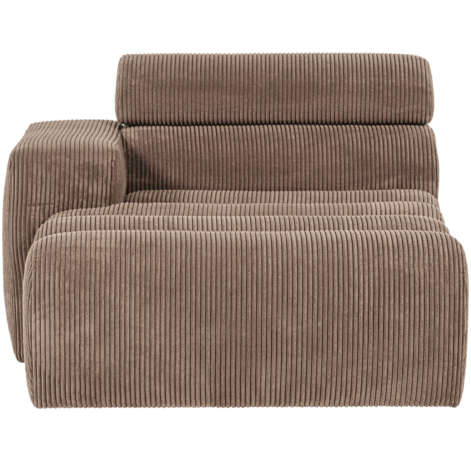 WOOOD canapea modulara NOVI CHAISE LONGUE ELEMENT | 88% Pes / 12% Pac | Taupe | 86x109x173 cm