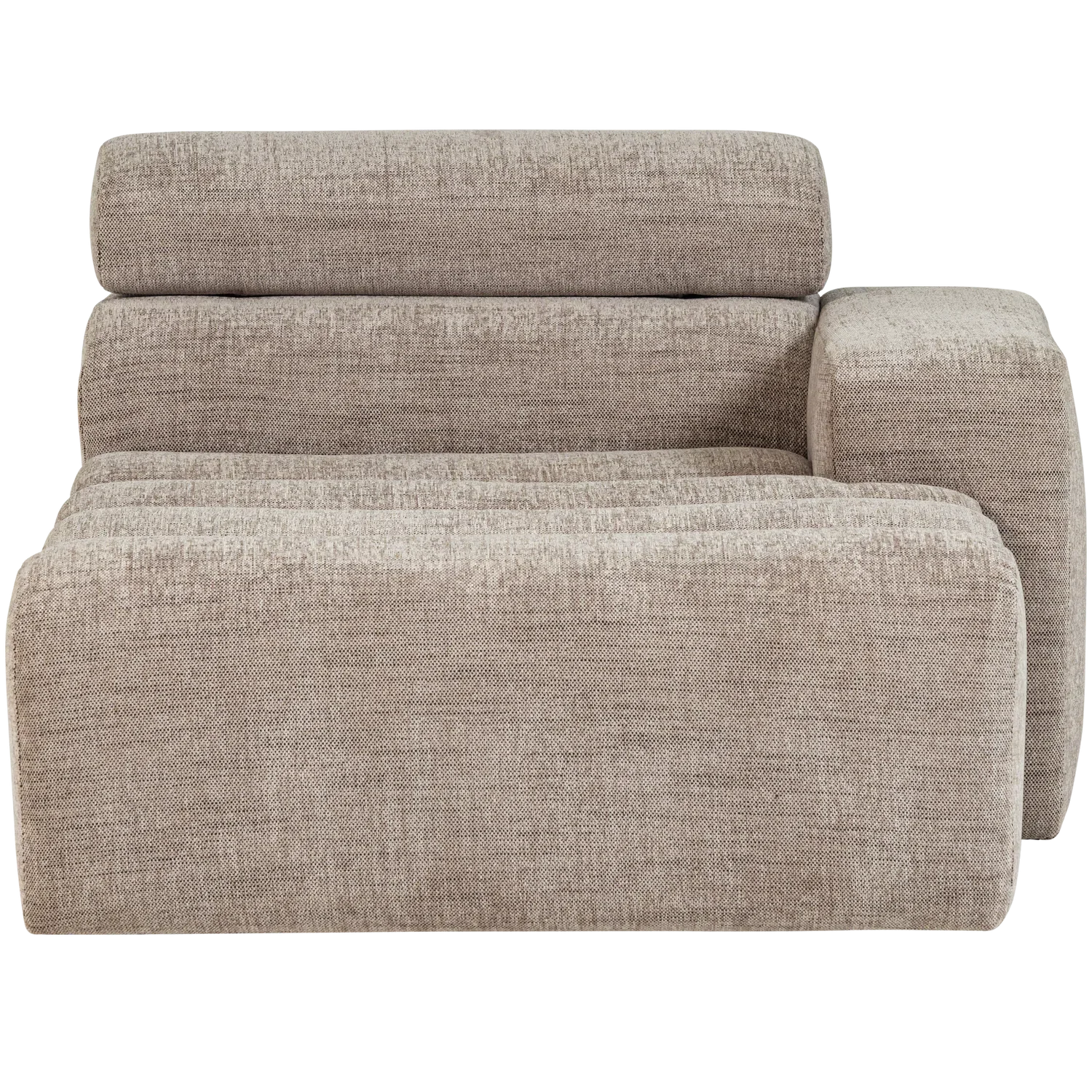 NOVI CHAISE LONGUE ELEMENT RIGHT NATURAL MELANGE