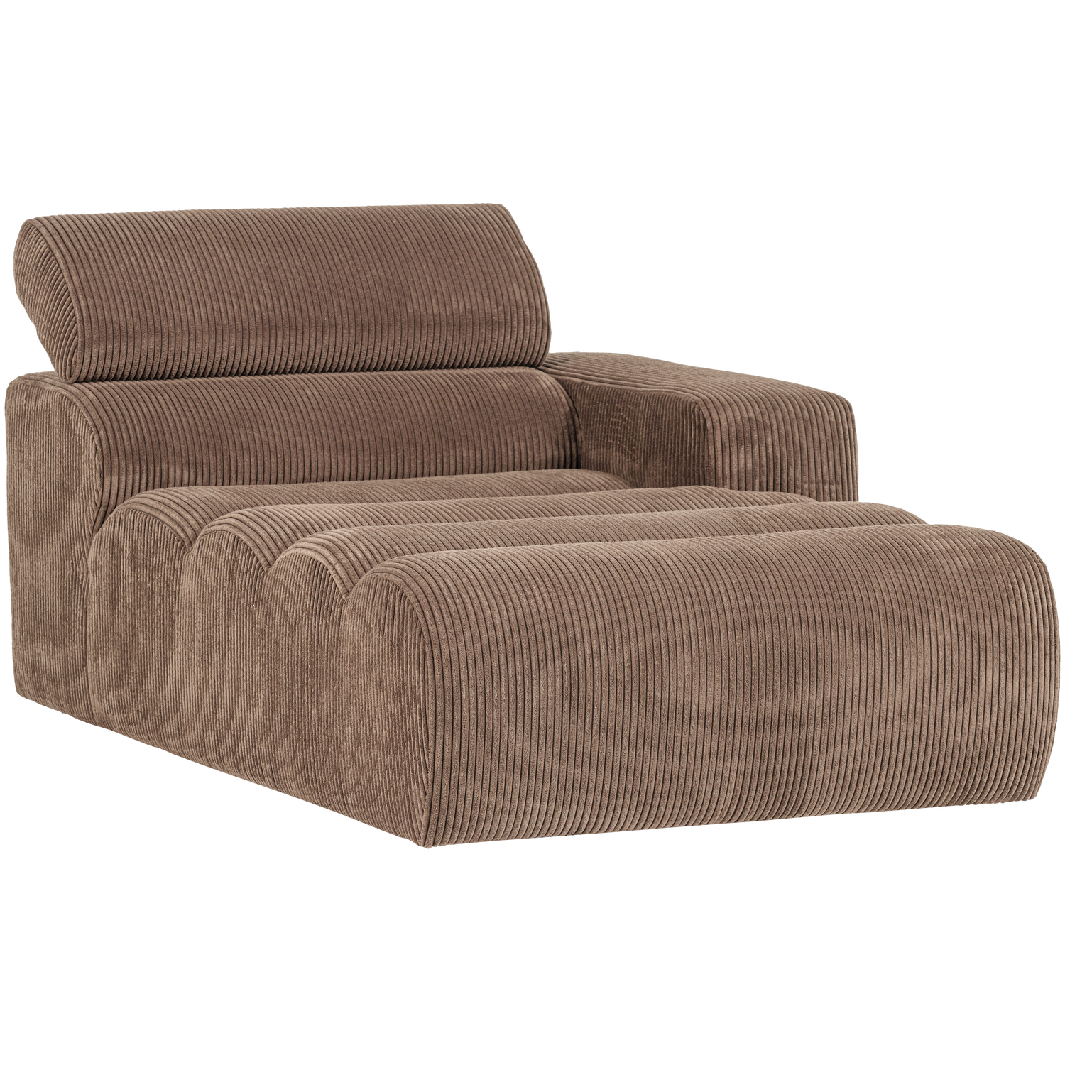 WOOOD canapea modulara NOVI CHAISE LONGUE ELEMENT | 88% Pes / 12% Pac | Taupe | 86x109x173 cm