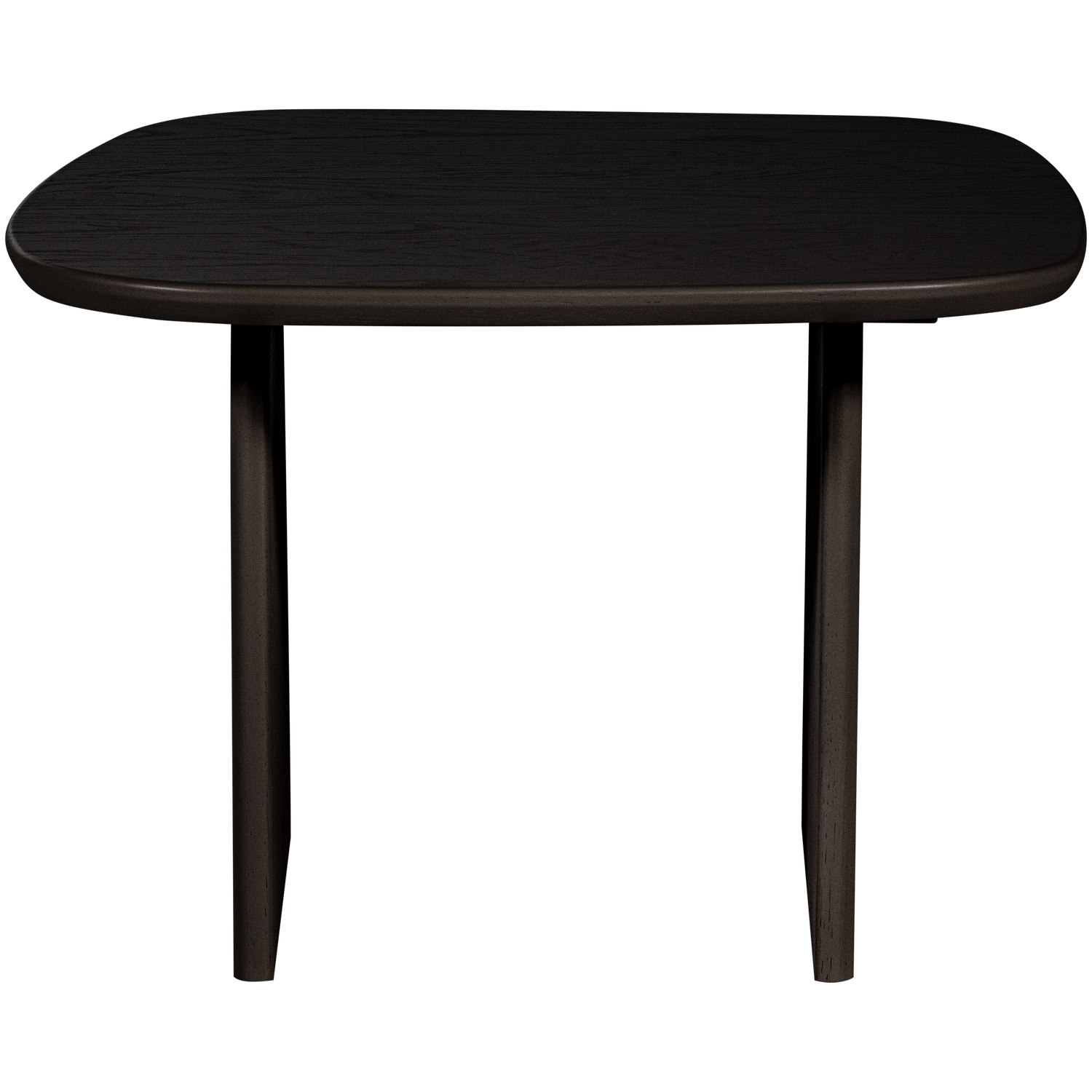 WOOOD masuta cafea TABLO | Stejar | Negru | 40x60x60 cm