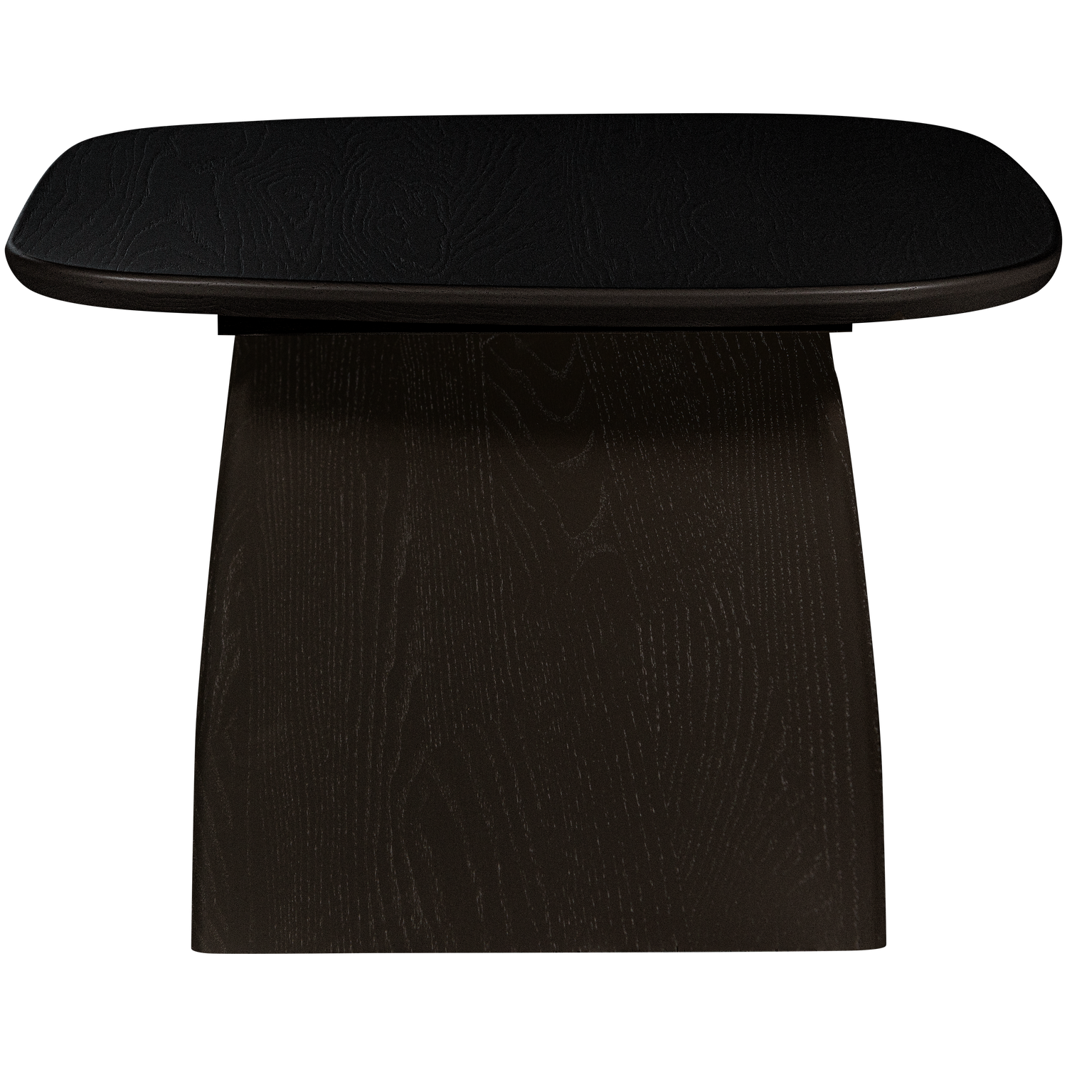 WOOOD masuta cafea TABLO | Stejar | Negru | 40x60x60 cm