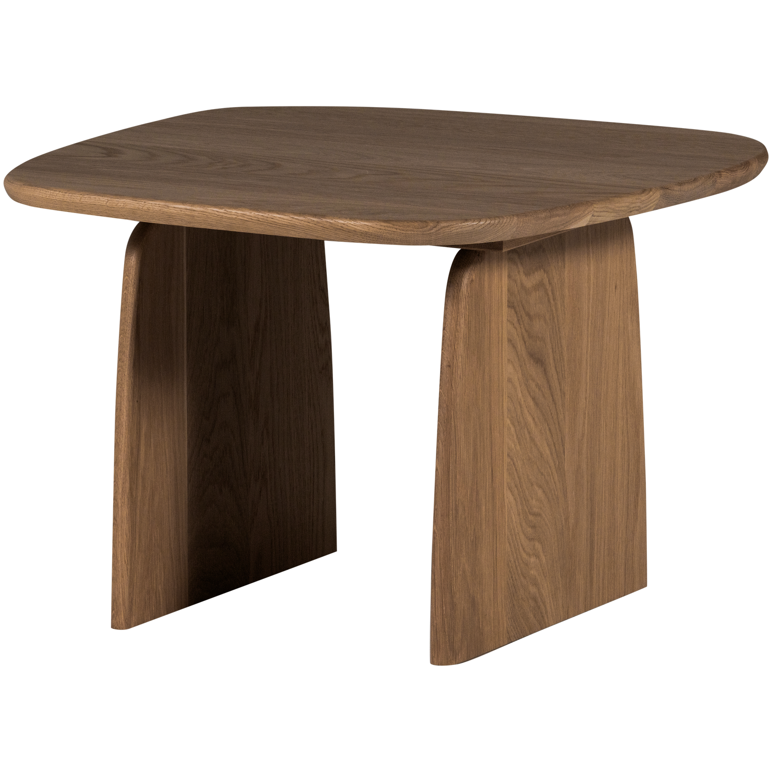 WOOOD masuta cafea TABLO | Stejar | Maro | 40x60x60 cm