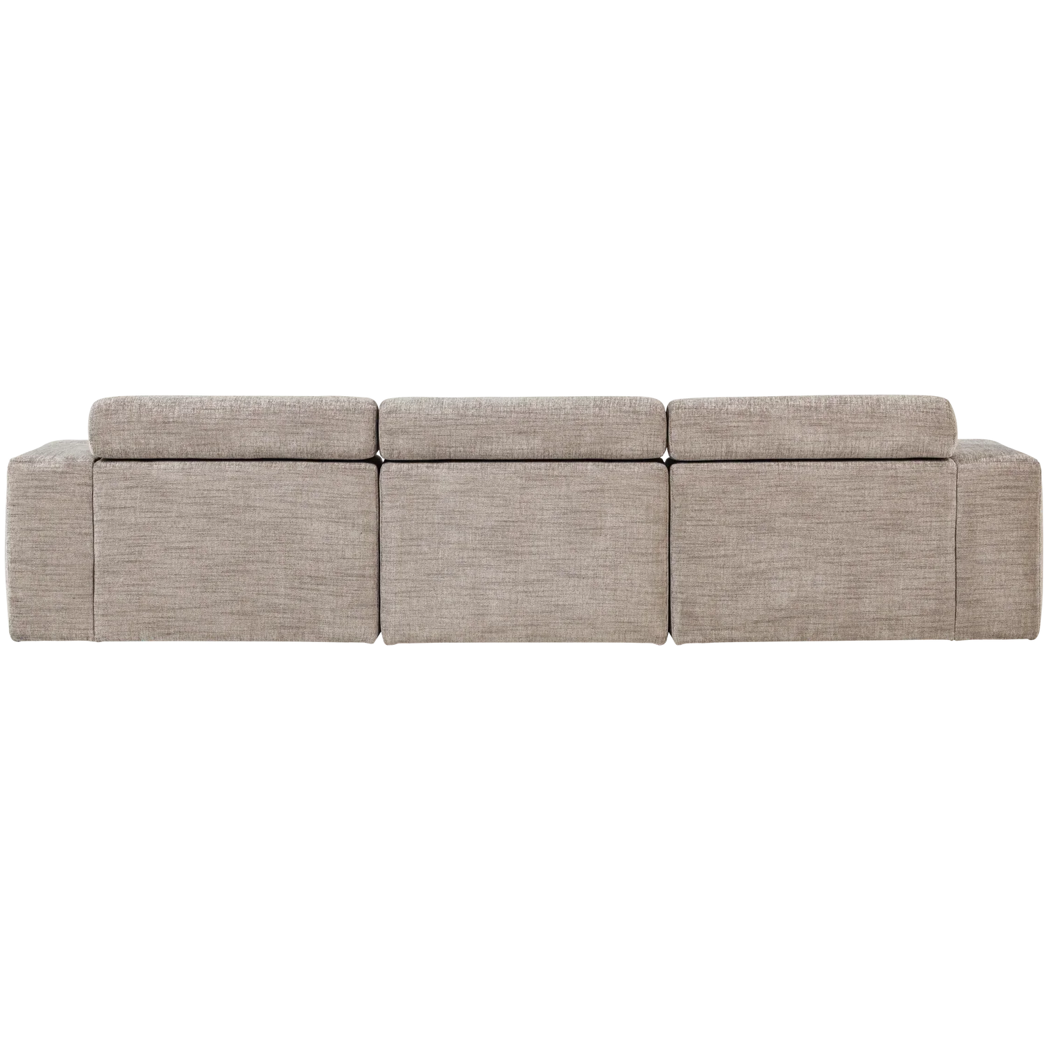 NOVI CHAISE LONGUE SOFA LEFT NATURAL MELANGE