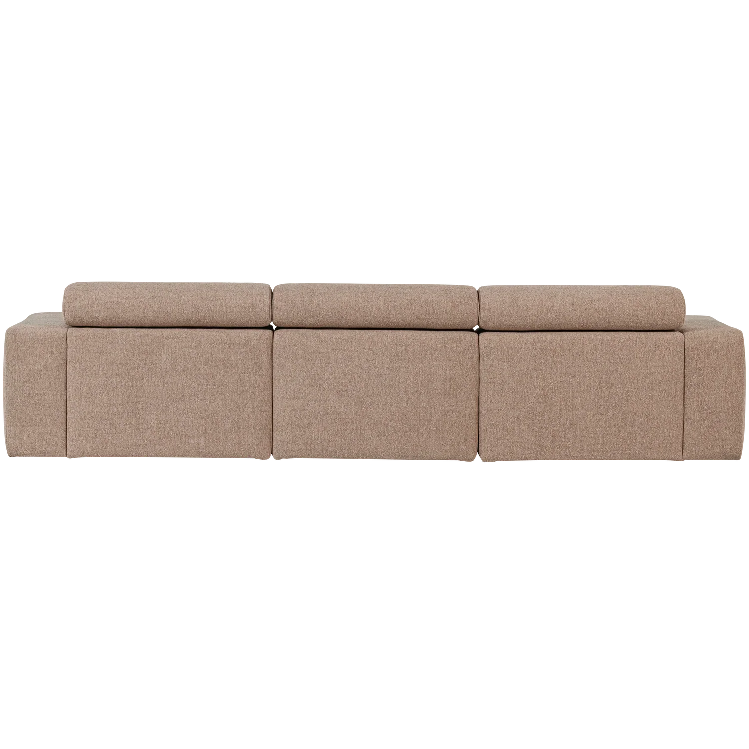 NOVI CHAISE LONGUE SOFA LEFT BOUCLE TAUPE
