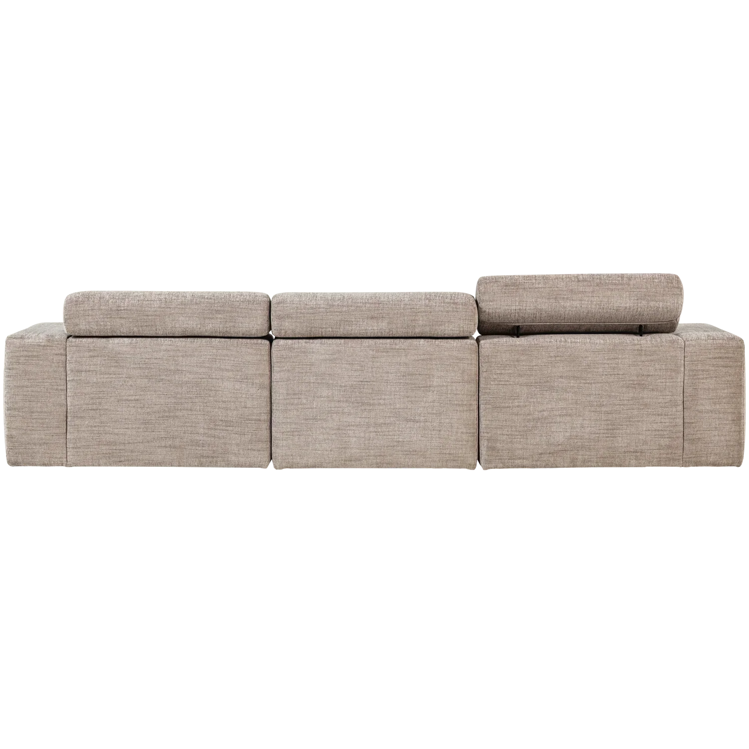 NOVI CHAISE LONGUE SOFA RIGHT NATURAL MELANGE