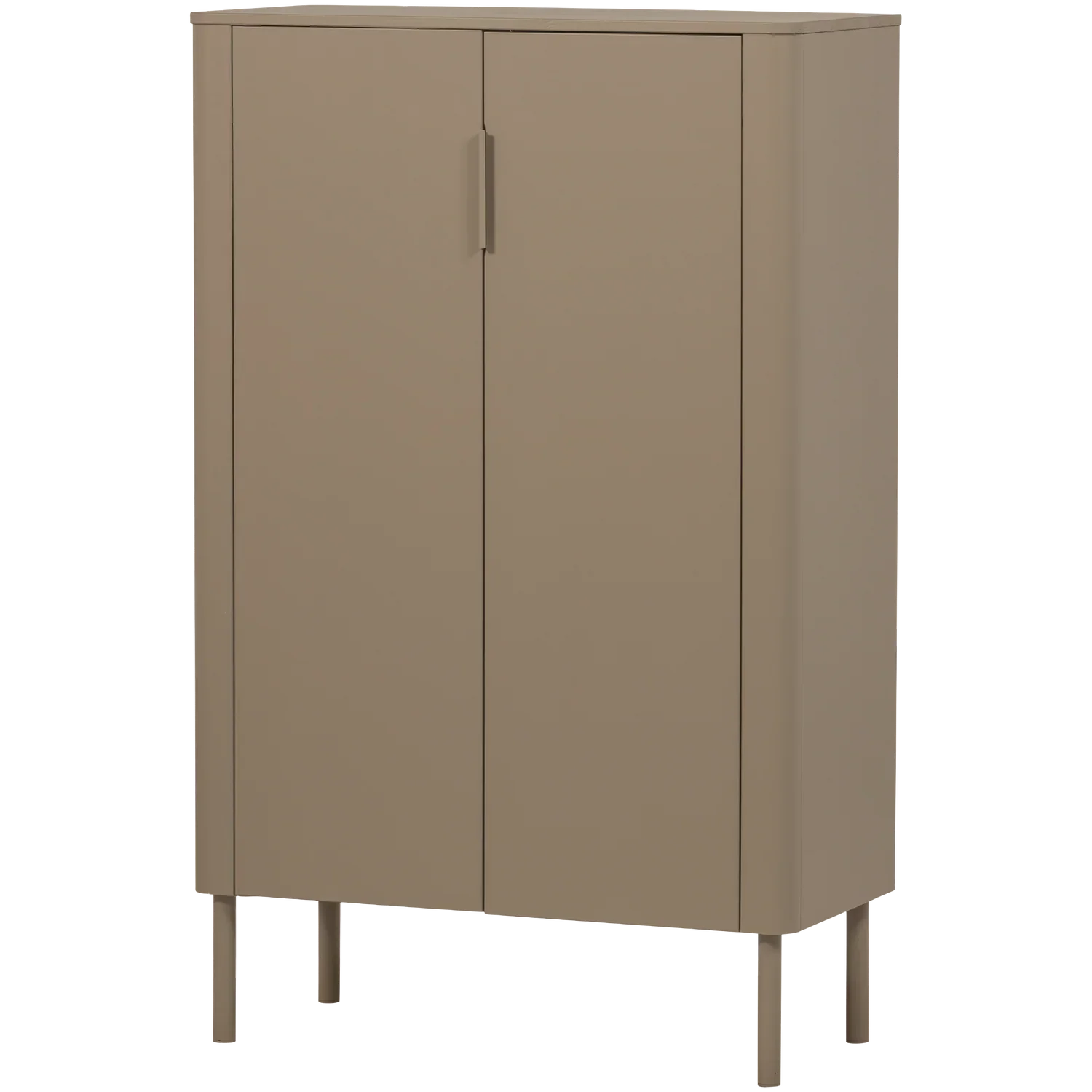 WOOOD dulap perete Gunnar pin Mud FSC, 85x39x135 cm 1