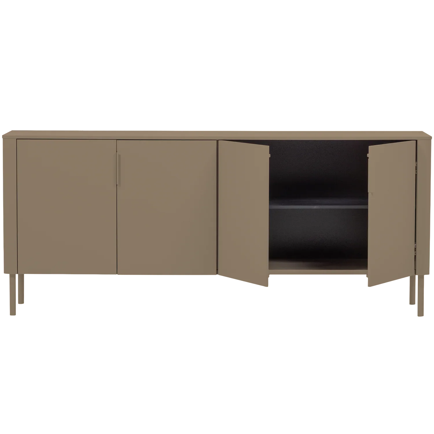 WOOOD bufet Gunnar pin Mud FSC, 201x44x85 cm 4