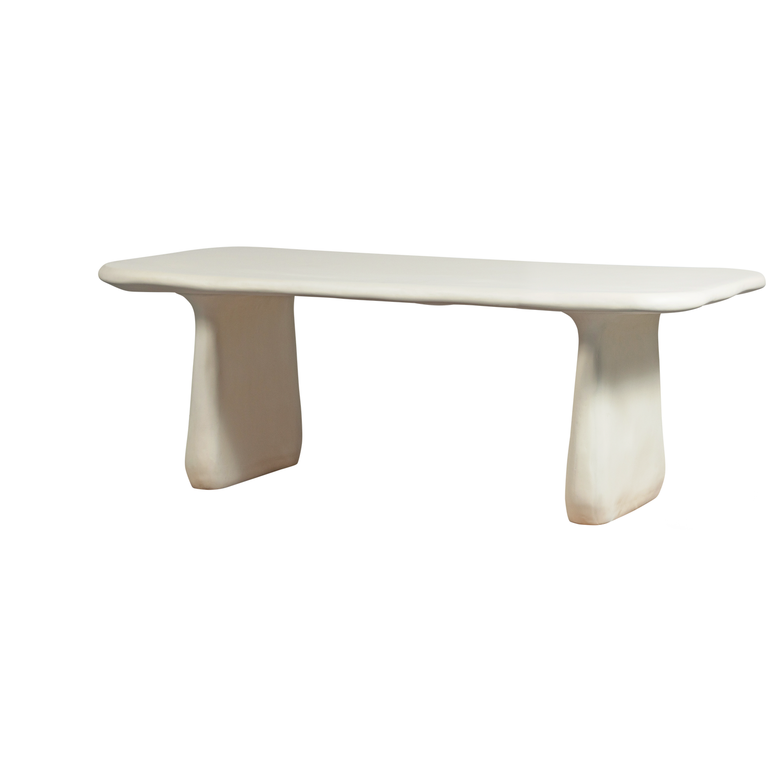 WOOOD masa dining LOGGIA | Fiber Reinforced Polymer | Natural | 75x200x100 cm
