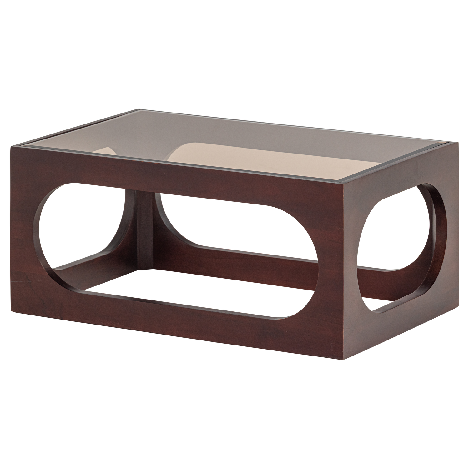 WOOOD masuta cafea TRAX | Acacia | Maro | 35x77x50 cm