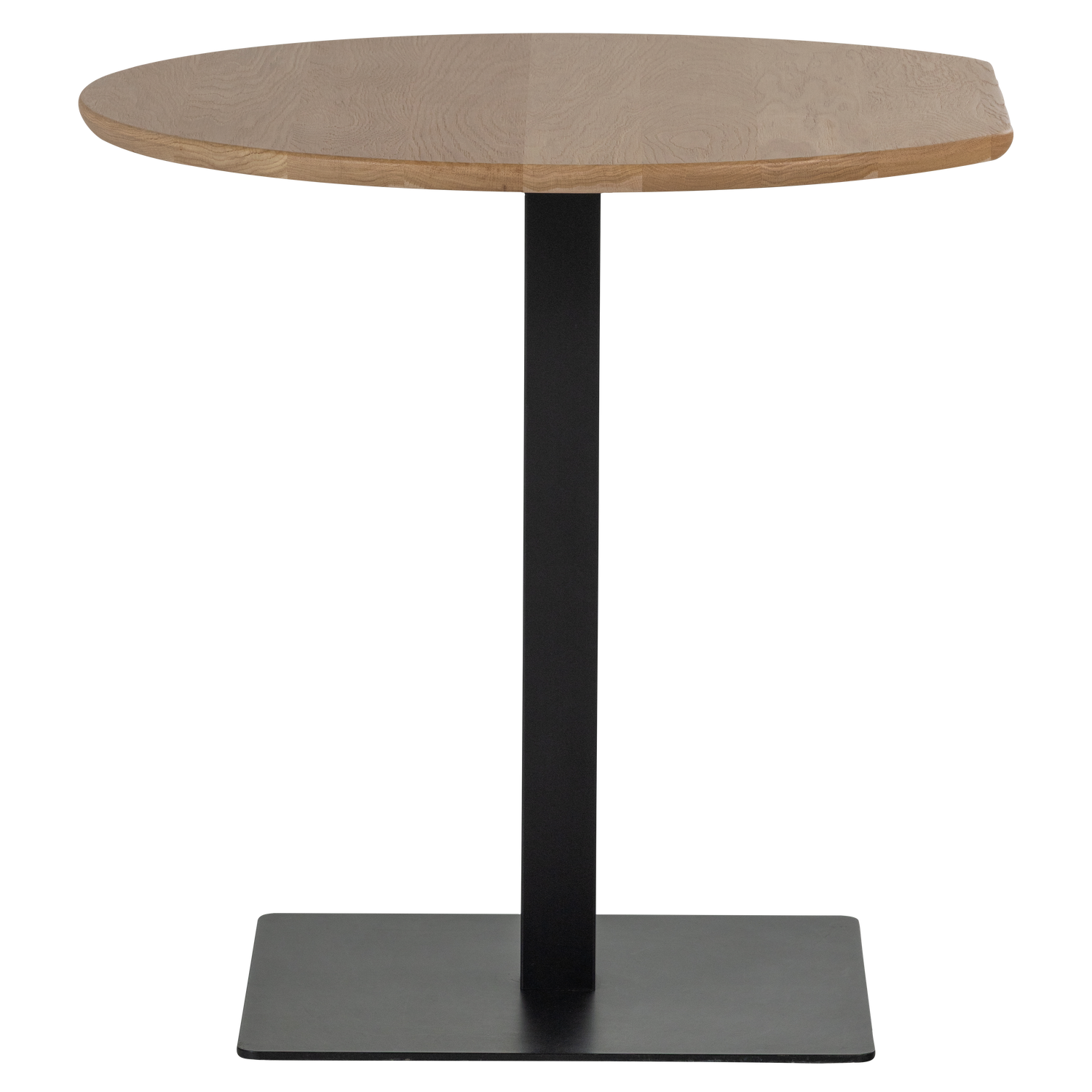 WOOOD masa dining TABLO | Stejar | Transparant | 74x79x73 cm