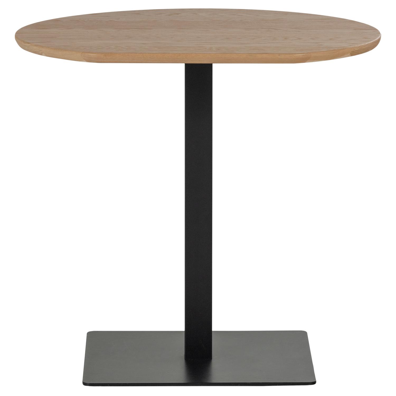 WOOOD masa dining TABLO | Stejar | Transparant | 74x79x73 cm