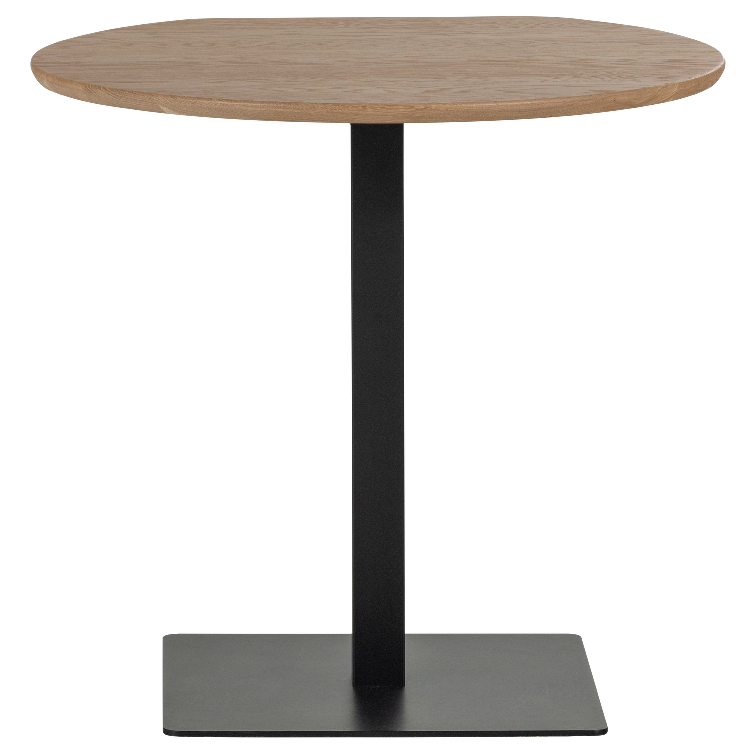 WOOOD masa dining TABLO | Stejar | Transparant | 74x79x73 cm