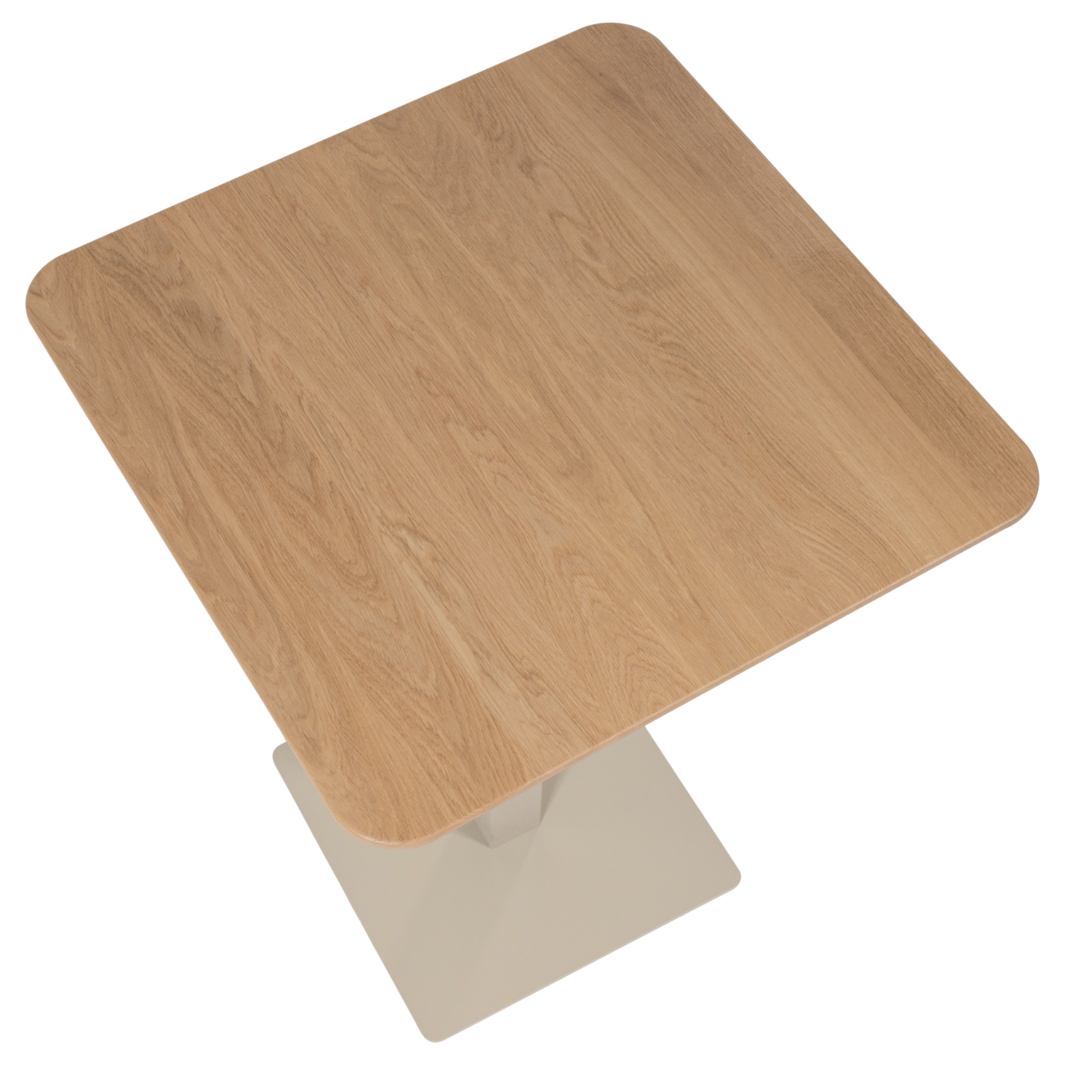 WOOOD masa bar TABLO | Stejar | Transparant | 107x79x79 cm