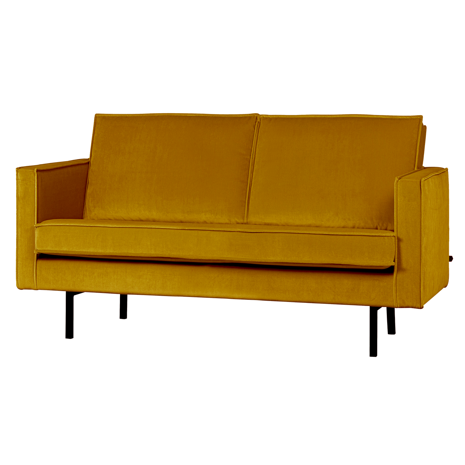 WOOOD canapea 2 locuri RODEO | 100% Pes | Ochre | 85x150x86 cm