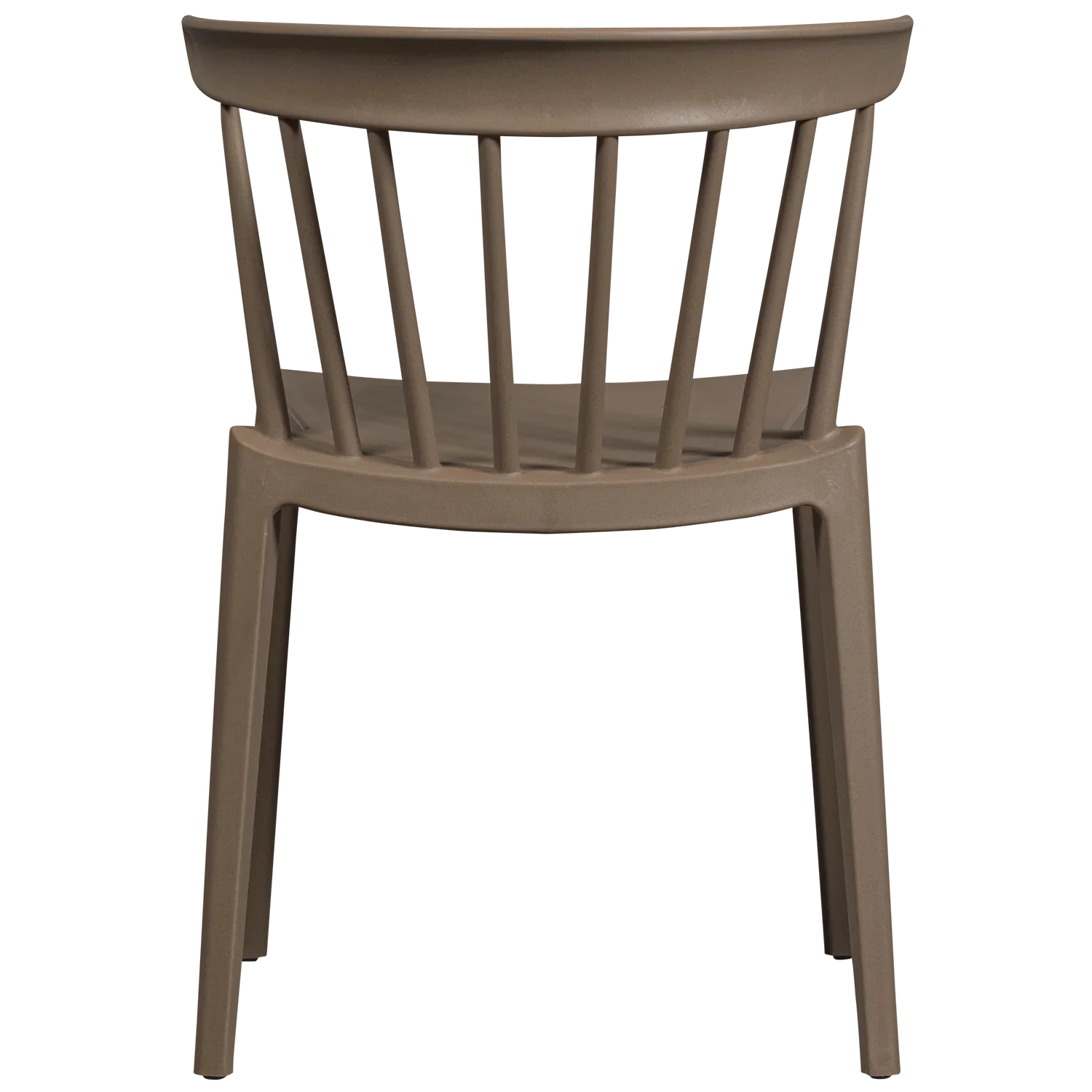 BLISS GARDEN CHAIR WITH BARS ORGANIC FIBER BROWN MELANGE