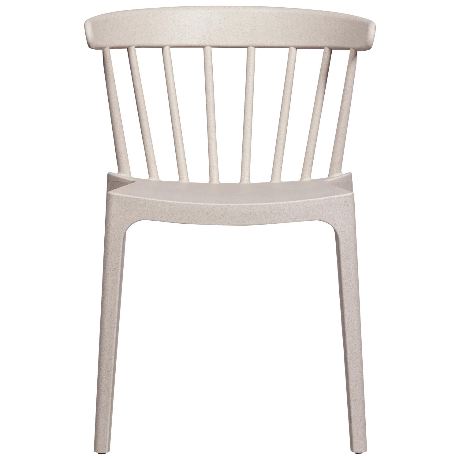 BLISS GARDEN CHAIR WITH BARS ORGANIC FIBER OFF WHITE MELANGE