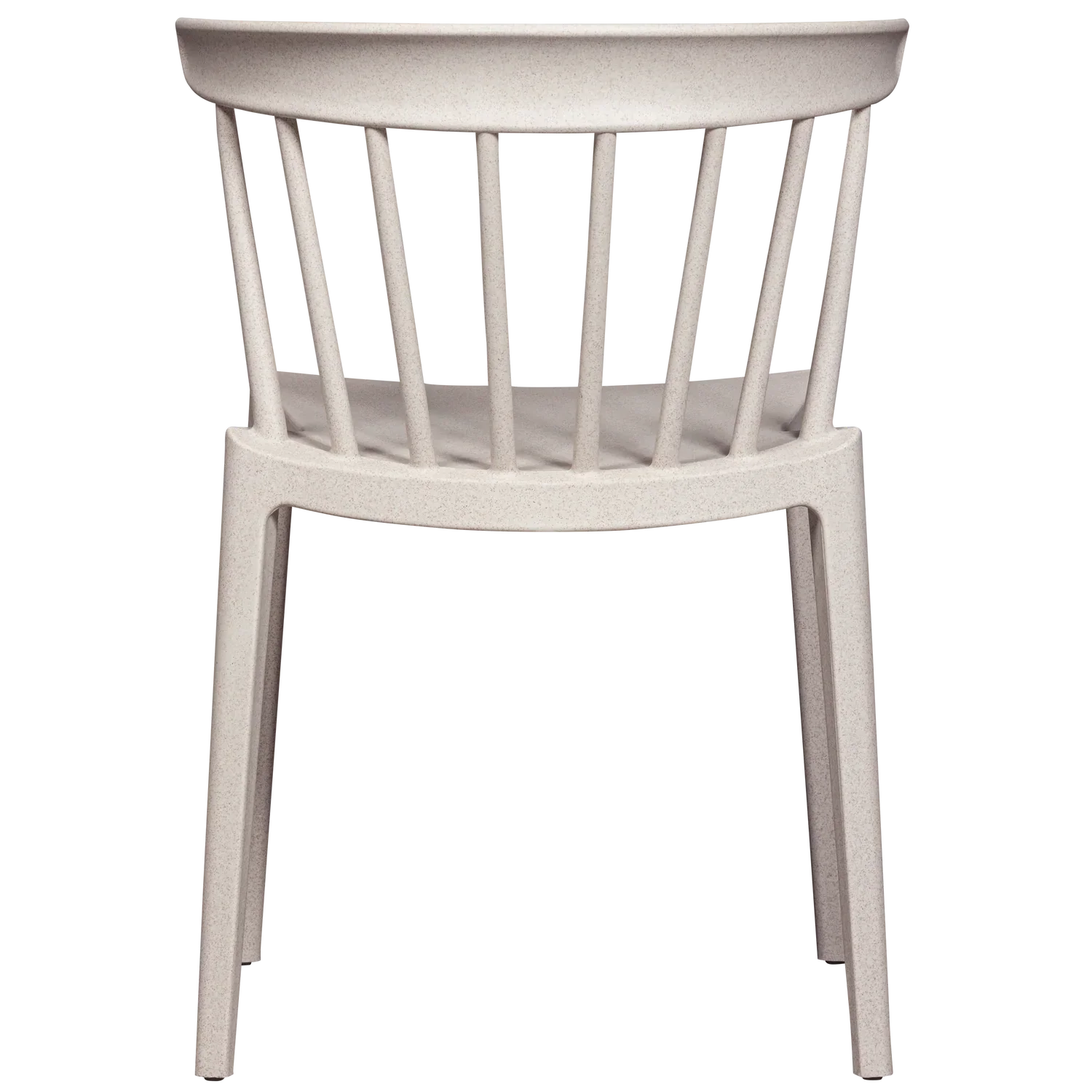 BLISS GARDEN CHAIR WITH BARS ORGANIC FIBER OFF WHITE MELANGE