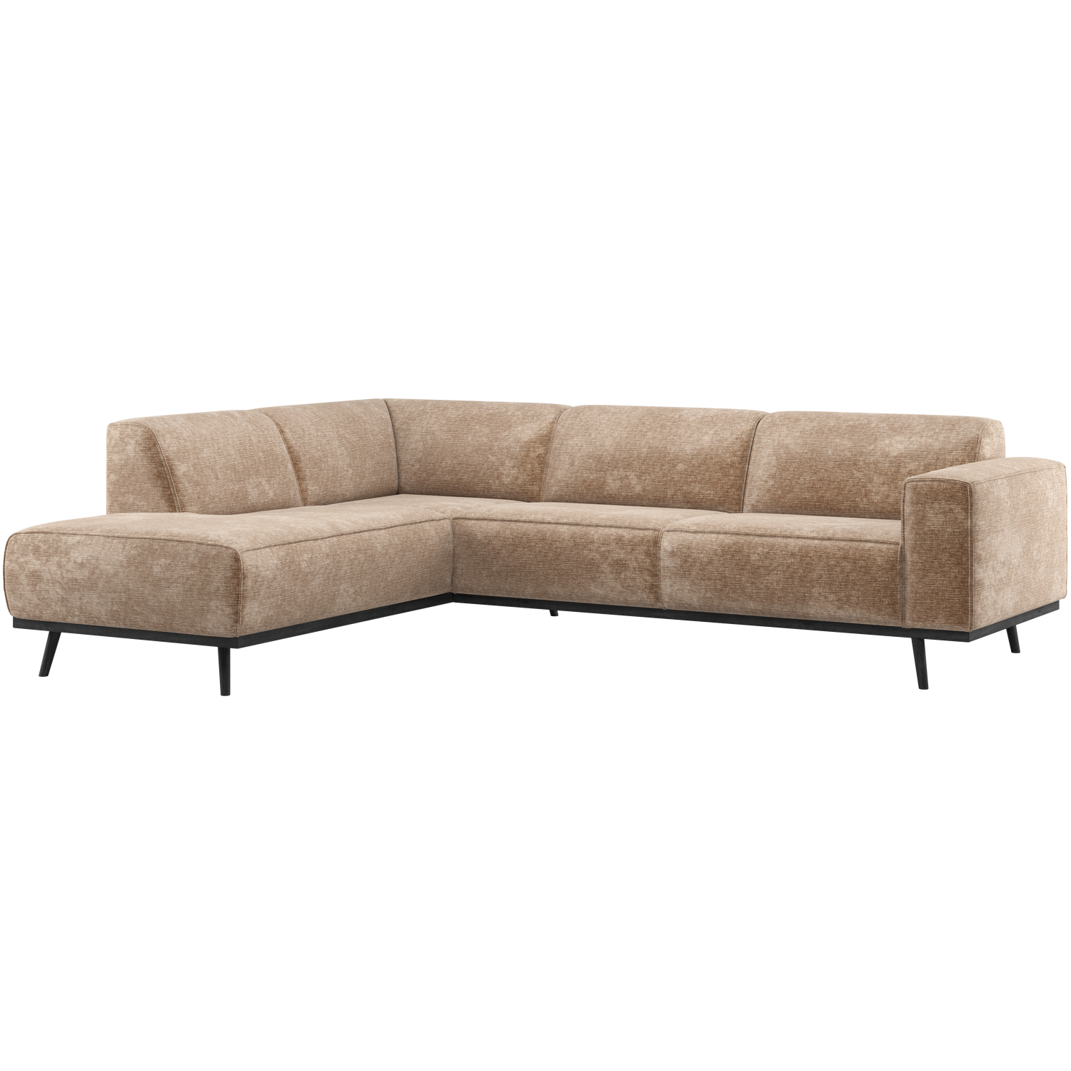 WOOOD canapea colt STATEMENT | 100% Pes | Taupe | 77x274x210 cm