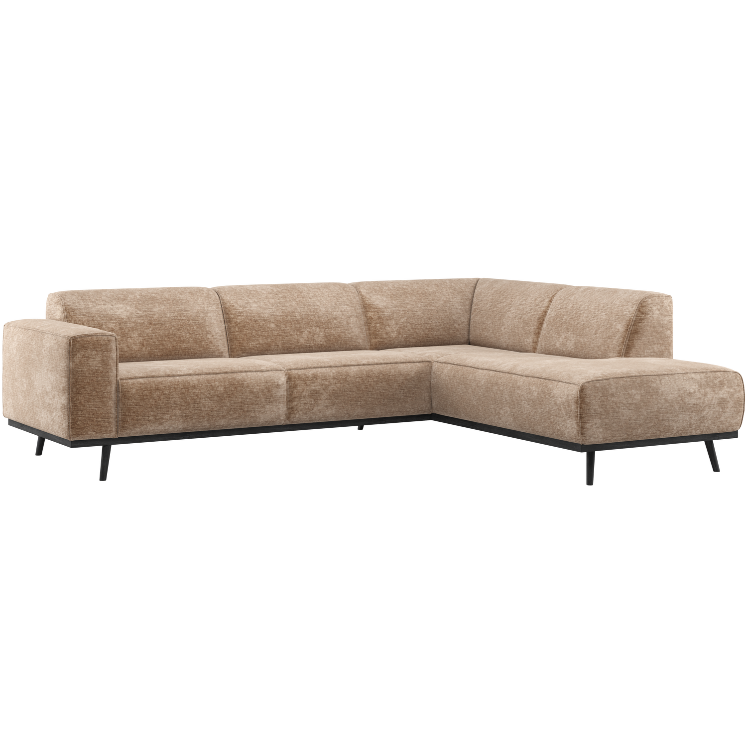 WOOOD canapea colt STATEMENT | 100% Pes | Taupe | 77x274x210 cm