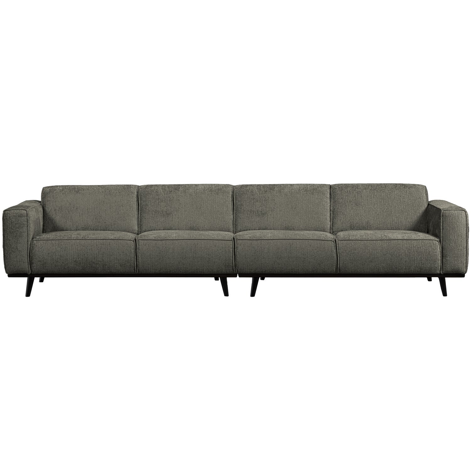WOOOD canapea 4 locuri STATEMENT | 100% Pes | Frost | 77x372x93 cm