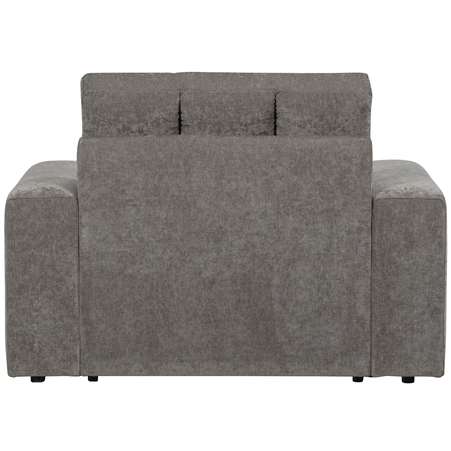 WOOOD fotoliu SECOND DATE ARMCHAIR VELVET | 100% Pes | Mouse | 78x103x99 cm