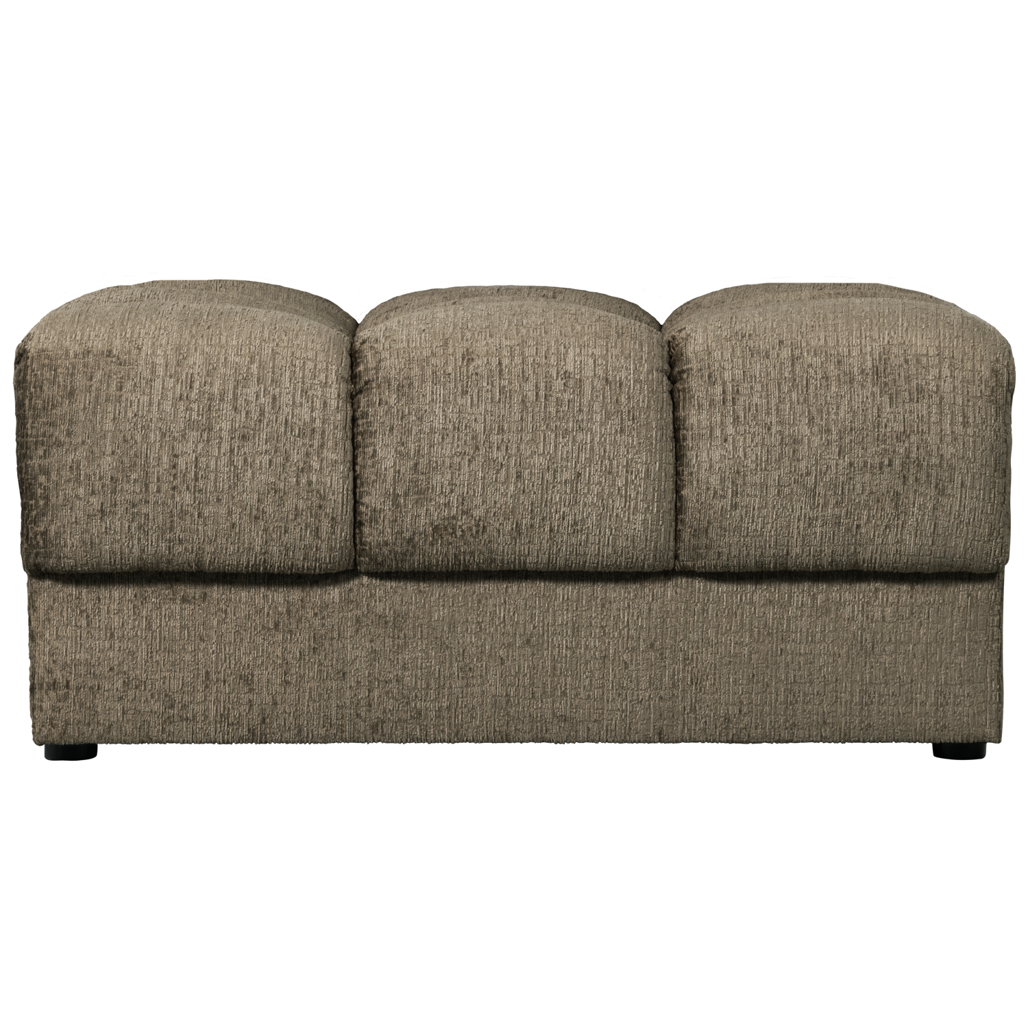 WOOOD taburet SECOND DATE HOCKER STRUCTURE VELVET BONSAI | 100% Pes | Bonsai | 42x82x61 cm