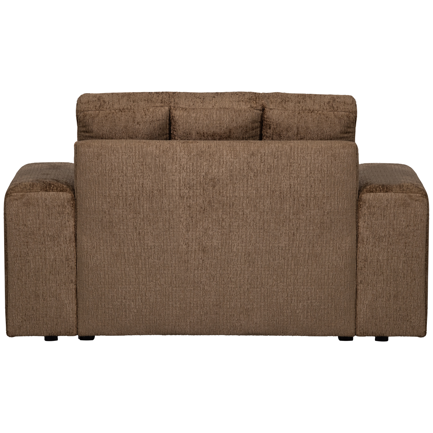 WOOOD fotoliu SECOND DATE LOVESEAT STRUCTURE VELVET BRASS | 100% Pes | Brass | 78x136x101 cm