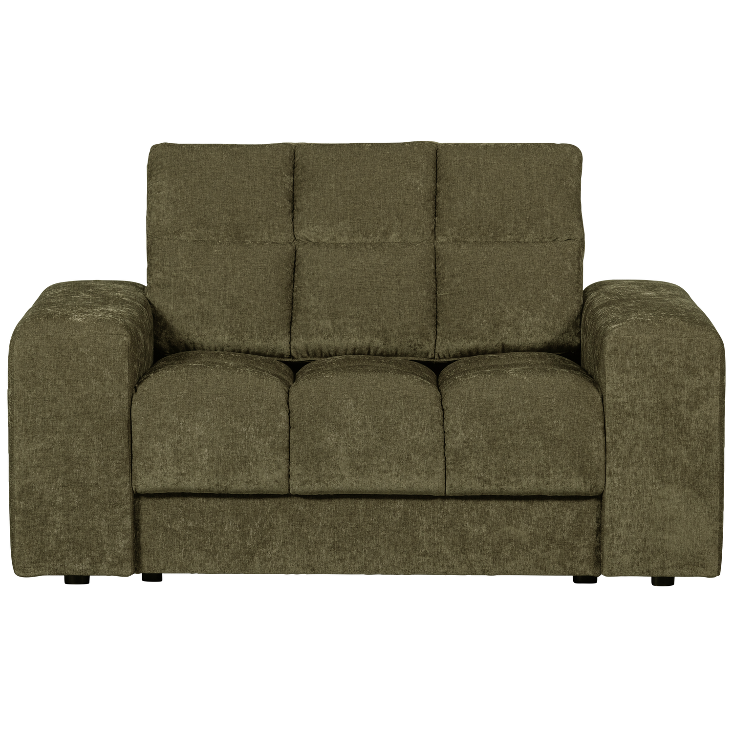 WOOOD fotoliu SECOND DATE LOVESEAT VINTAGE | 100% Pes | Verde | 78x136x101 cm