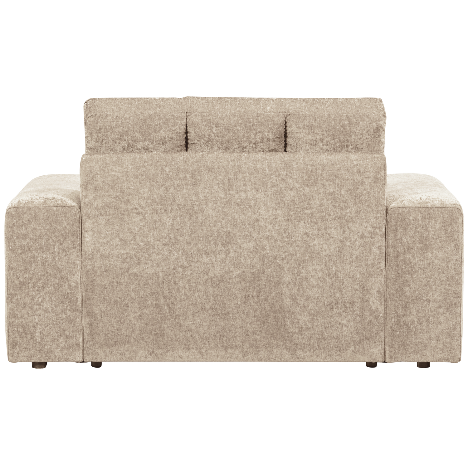 WOOOD fotoliu SECOND DATE LOVESEAT VINTAGE NOUGAT | 100% Pes | Nougat | 78x136x101 cm