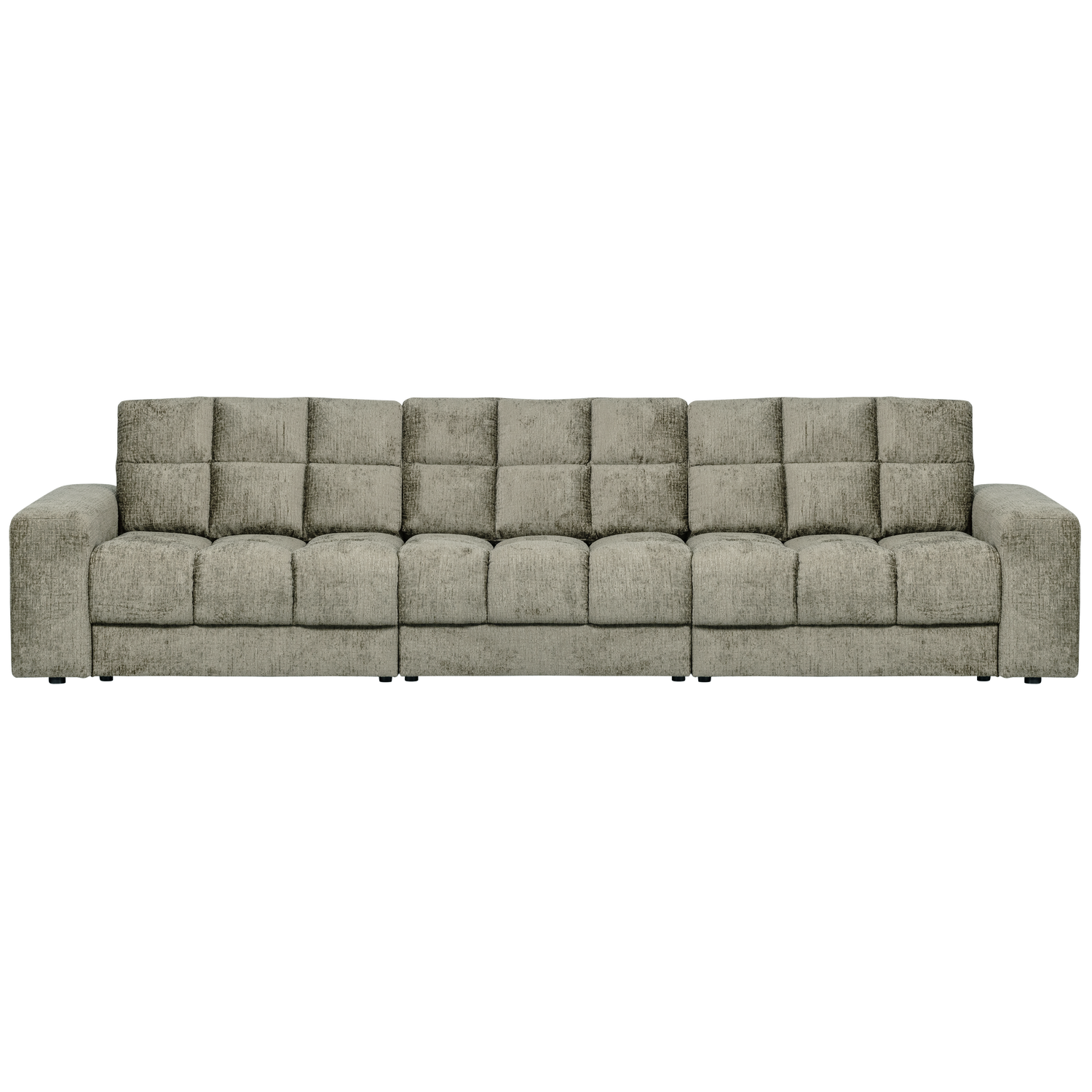WOOOD canapea 3 locuri SECOND DATE | 100% Pes | Frost | 78x316x99 cm