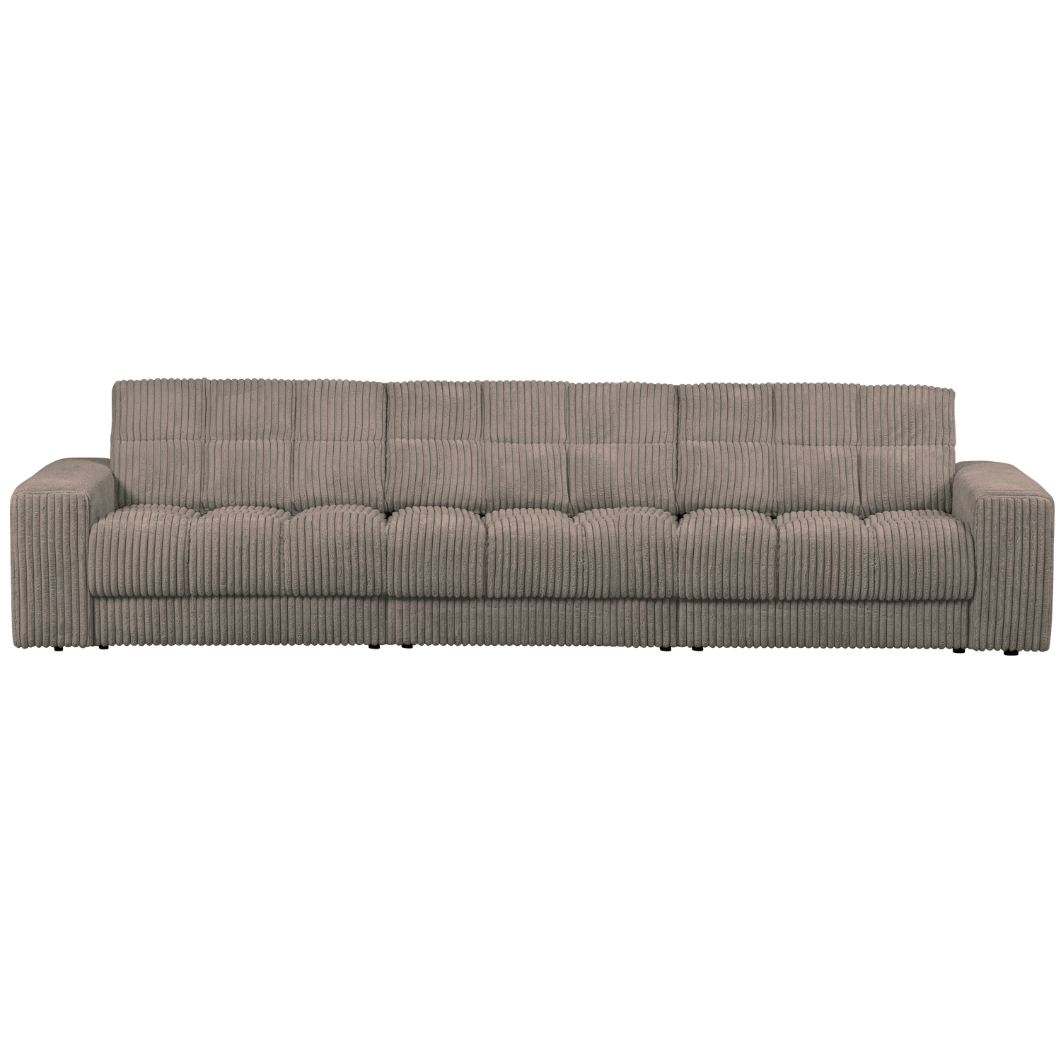 WOOOD canapea 3 locuri SECOND DATE | 100% Pes | Mud | 78x316x99 cm