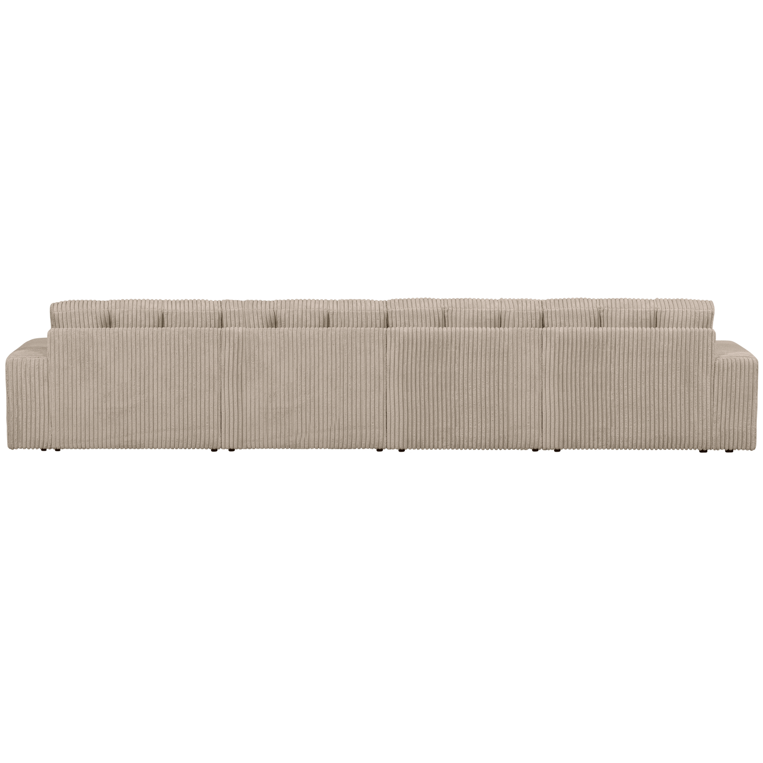 WOOOD canapea 4 locuri SECOND DATE | 100% Pes | Travertin | 78x406x99 cm