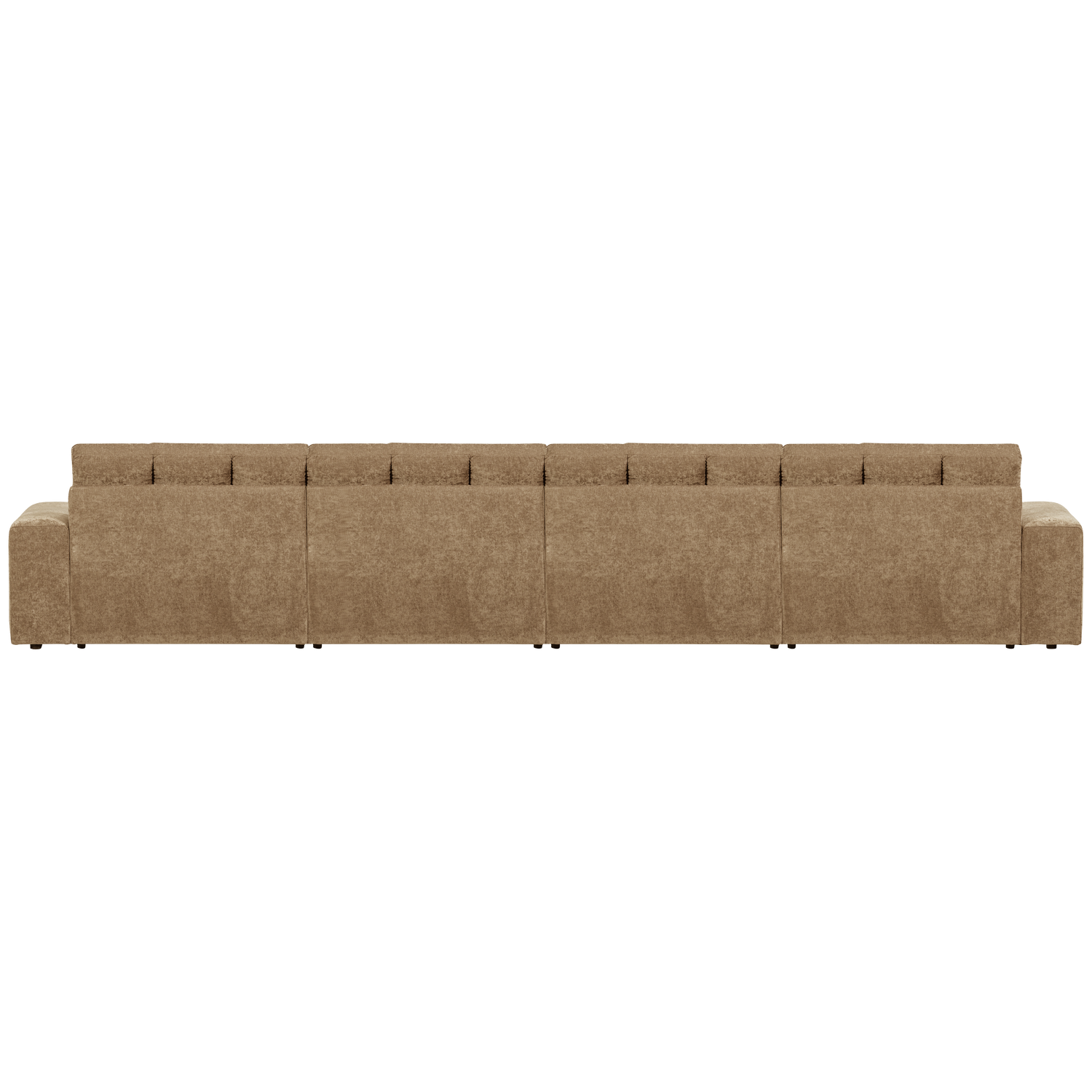 WOOOD canapea 4 locuri SECOND DATE | 100% Pes | Nisipiu | 78x406x99 cm