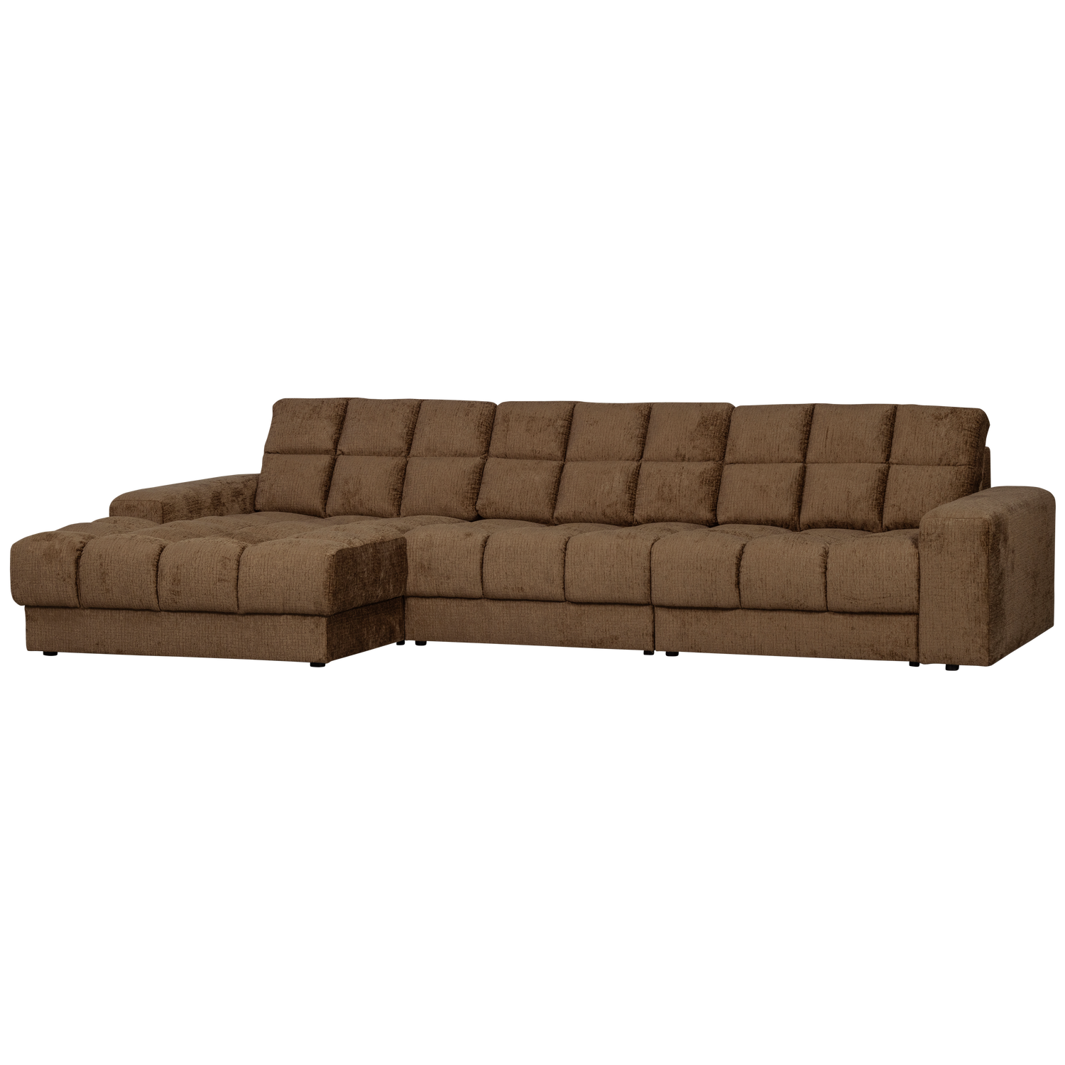 WOOOD canapea mare SECOND DATE CHAISE LONGUE | 100% Pes | Brass | 78x316x162 cm