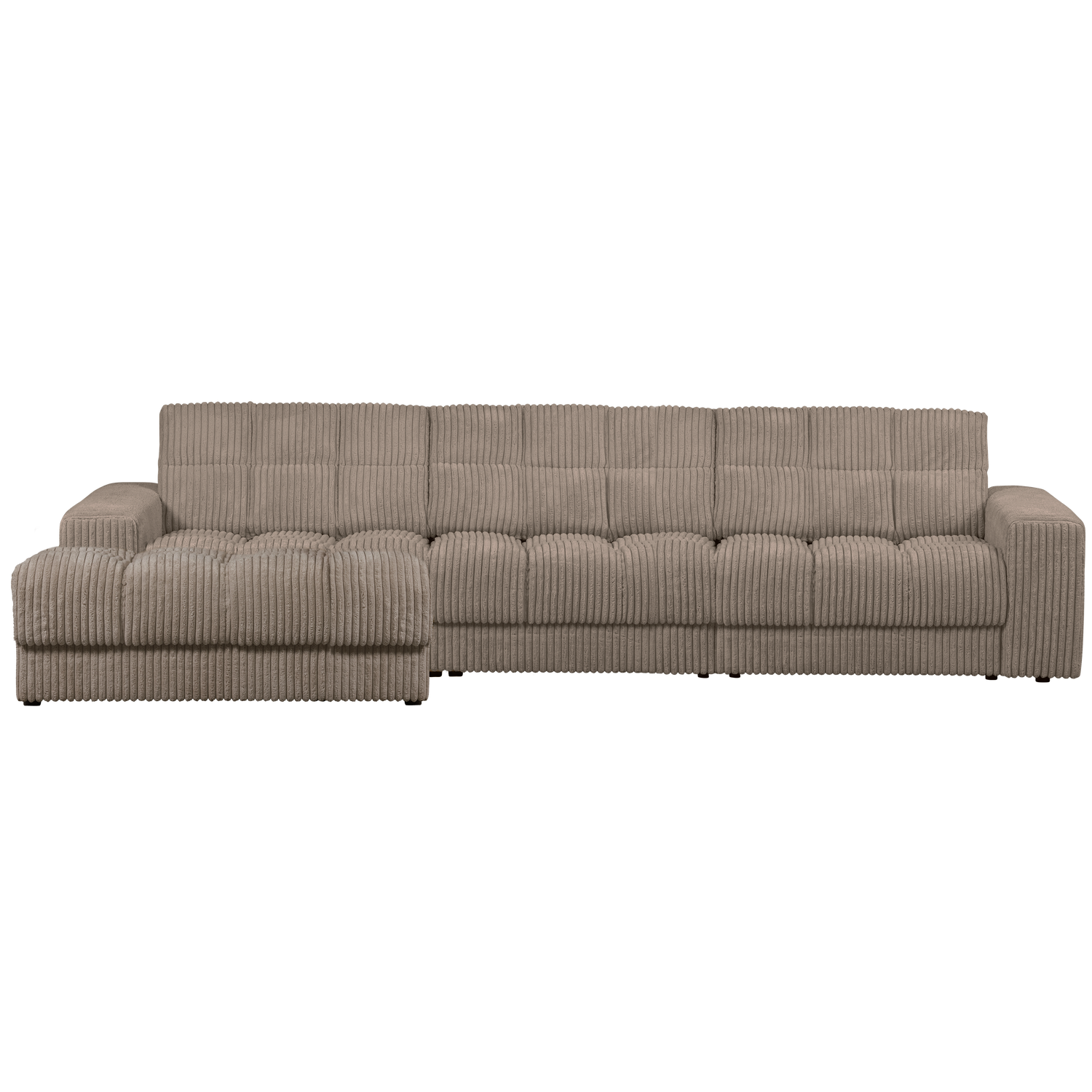 WOOOD canapea mare SECOND DATE CHAISE LONGUE | 100% Pes | Mud | 78x316x162 cm