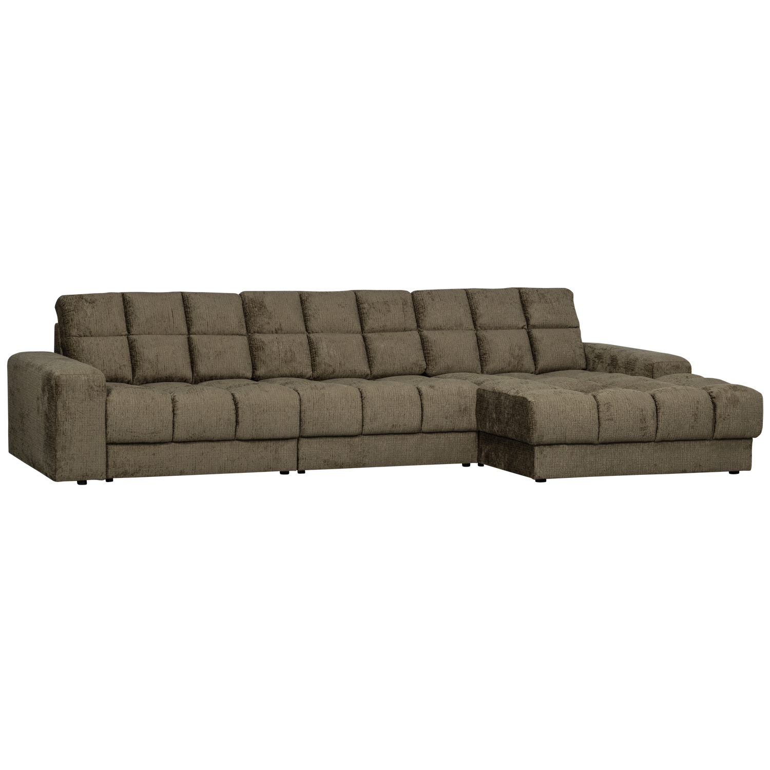 WOOOD canapea mare SECOND DATE CHAISE LONGUE | 100% Pes | Bonsai | 78x316x162 cm