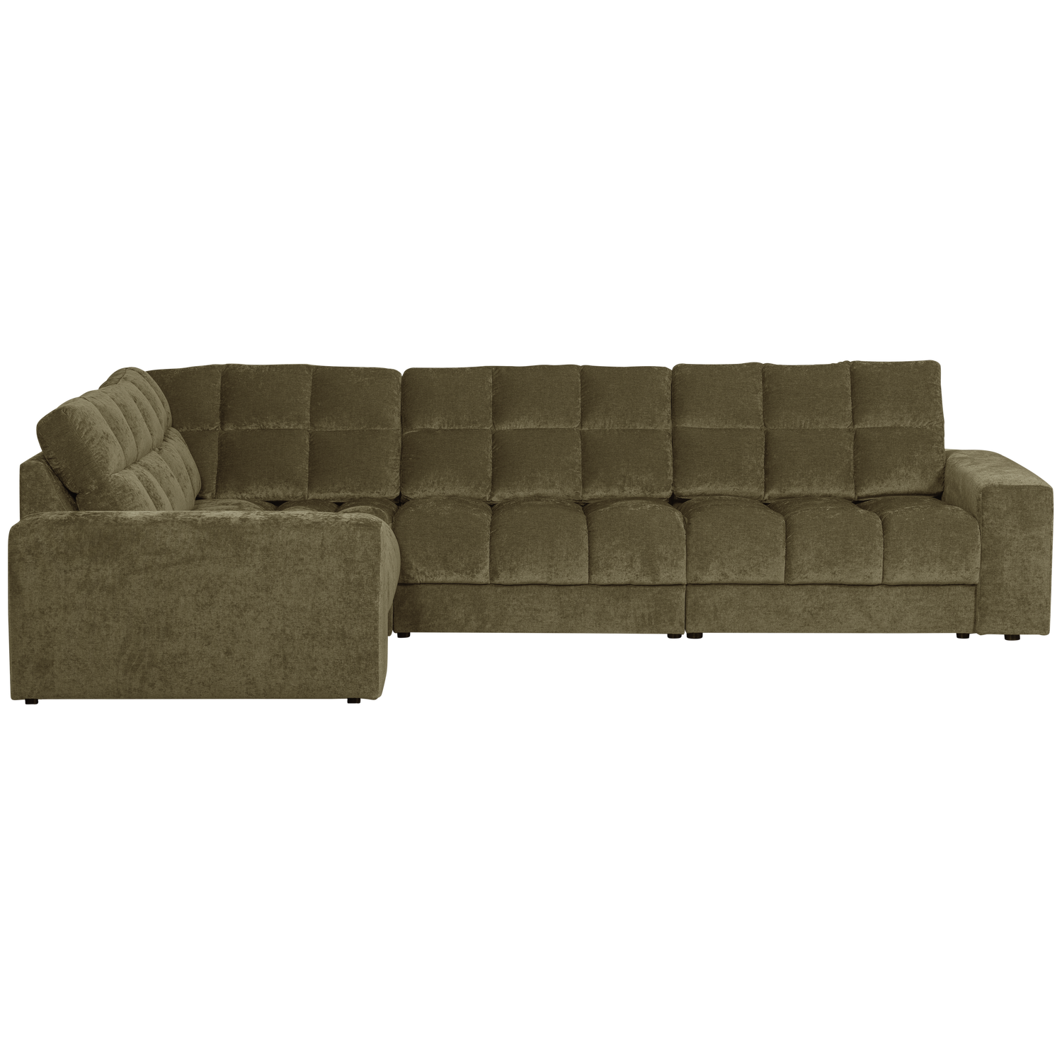 WOOOD canapea colt SECOND DATE | 100% Pes | Verde | 78x316x212 cm
