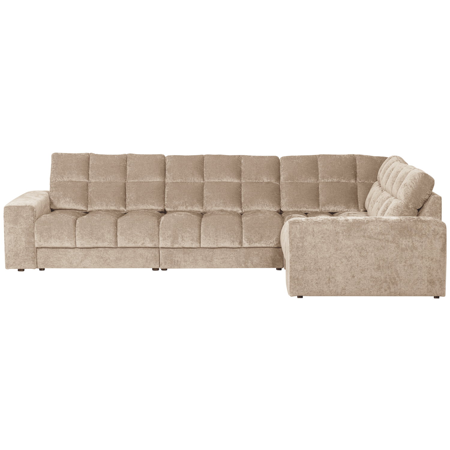 WOOOD canapea colt SECOND DATE | 100% Pes | Nougat | 78x316x212 cm