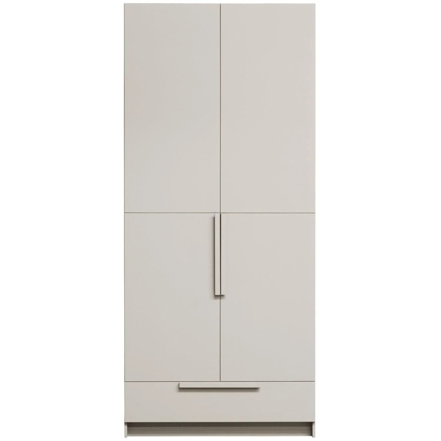 WOOOD dulap Pure 2 Drs pin Dust FSC, 95x60x215 cm 3