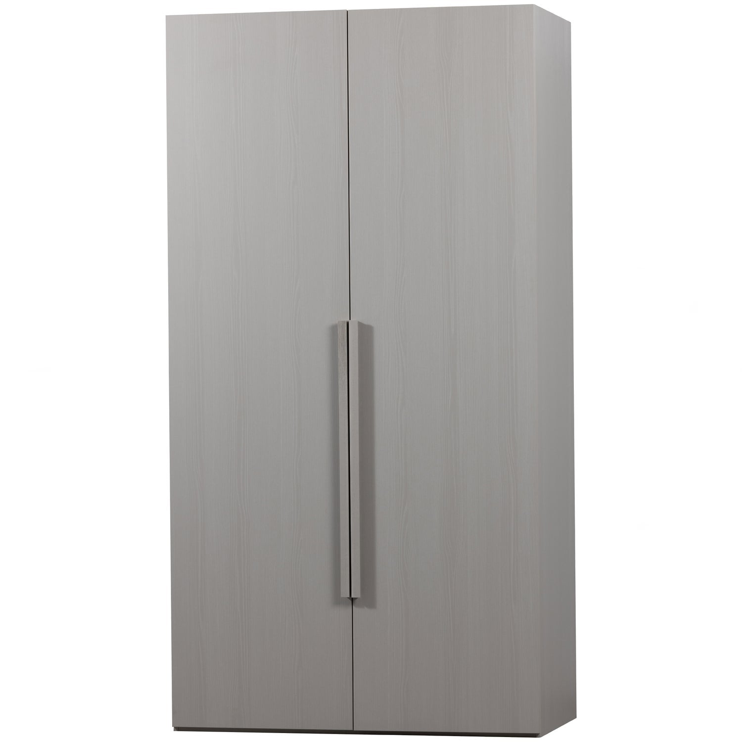 WOOOD dulap RENS 2-DOORS | Chipboard | Gri | 210x110x58 cm