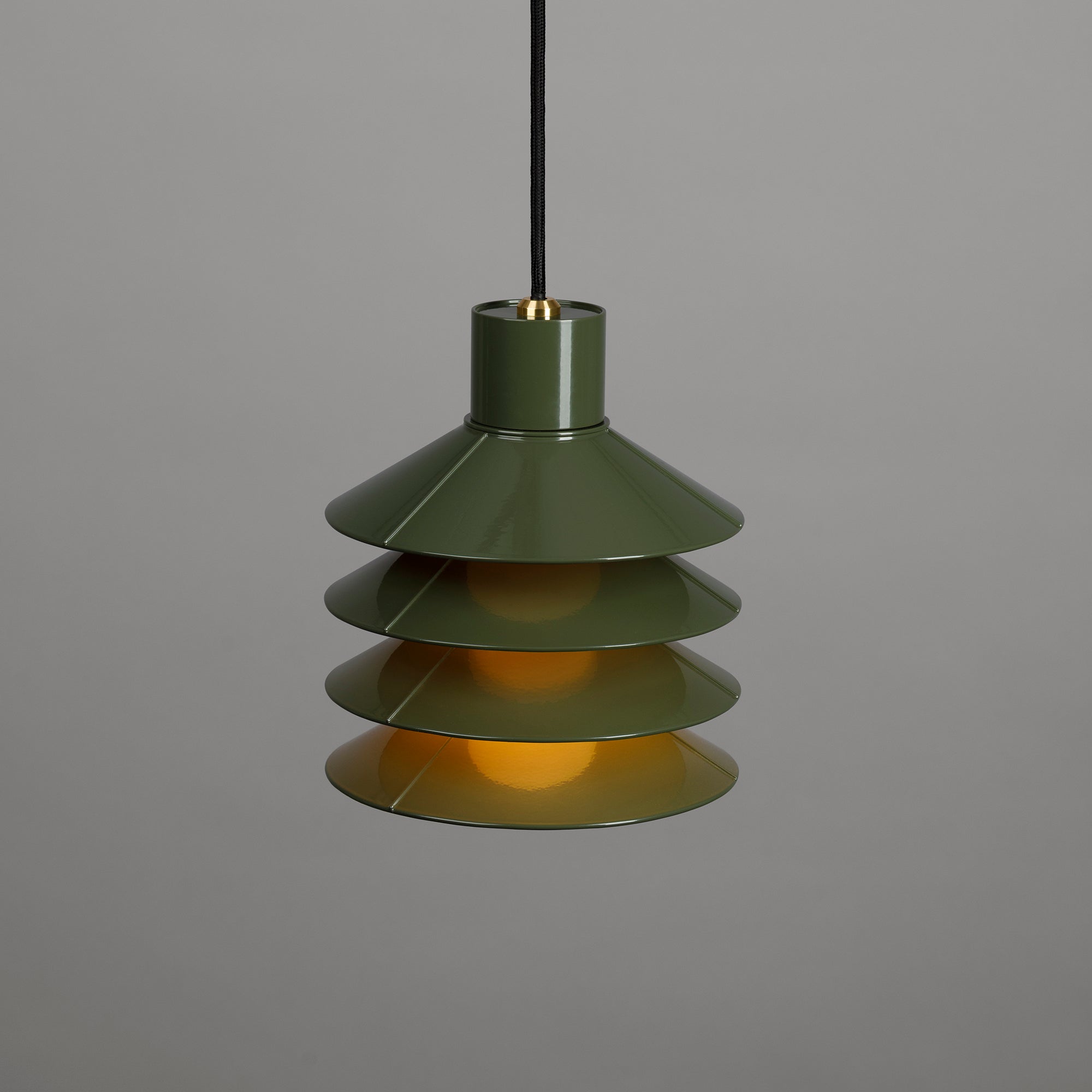 Minale lustră pendul 4Shades | aluminiu, alamă, rășină opal | bec G9 dimabil inclus