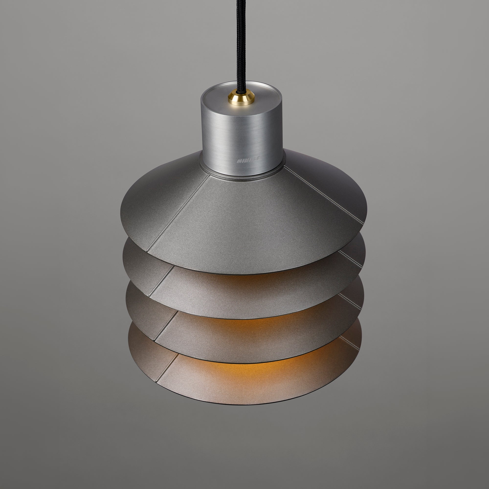 Minale lustră pendul 4Shades | aluminiu, alamă, rășină opal | bec G9 dimabil inclus