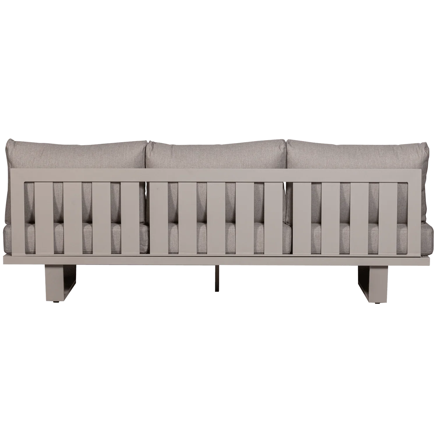BEAR 3-SEATER GARDEN BENCH ALUMINIUM SAND