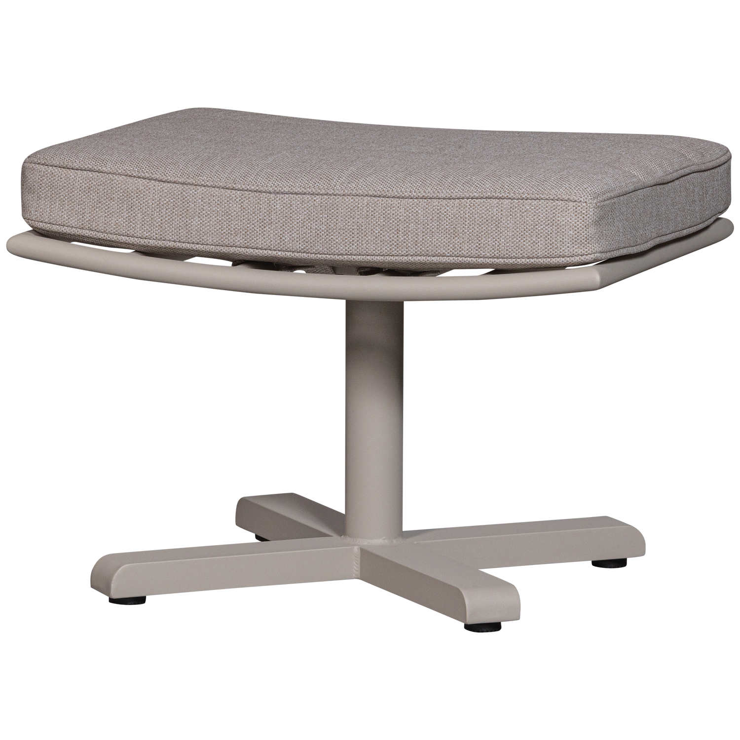 WOOOD scaun gradina COOSA | Aluminiu | Nisipiu | 43x64x40 cm