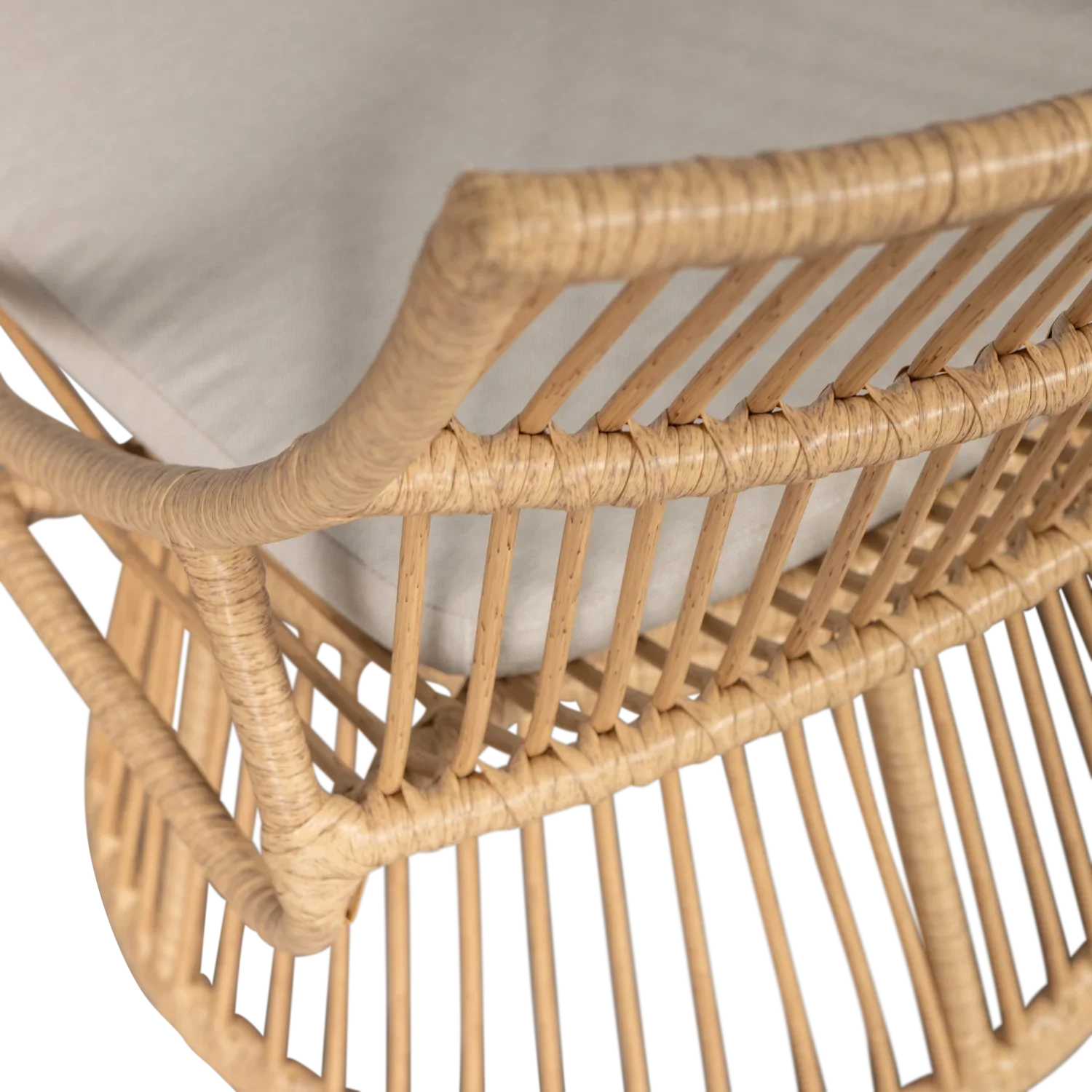 ALATNA GARDEN CHAIR WICKER NATURAL
