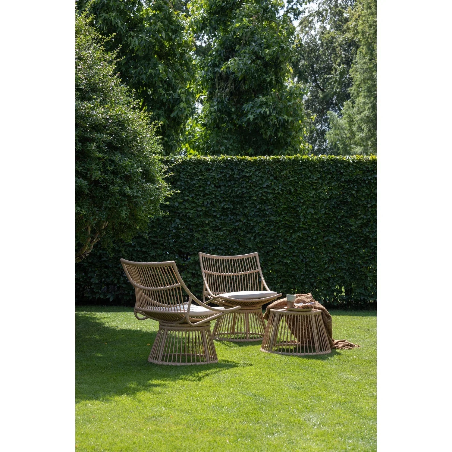 ALATNA GARDEN CHAIR WICKER NATURAL
