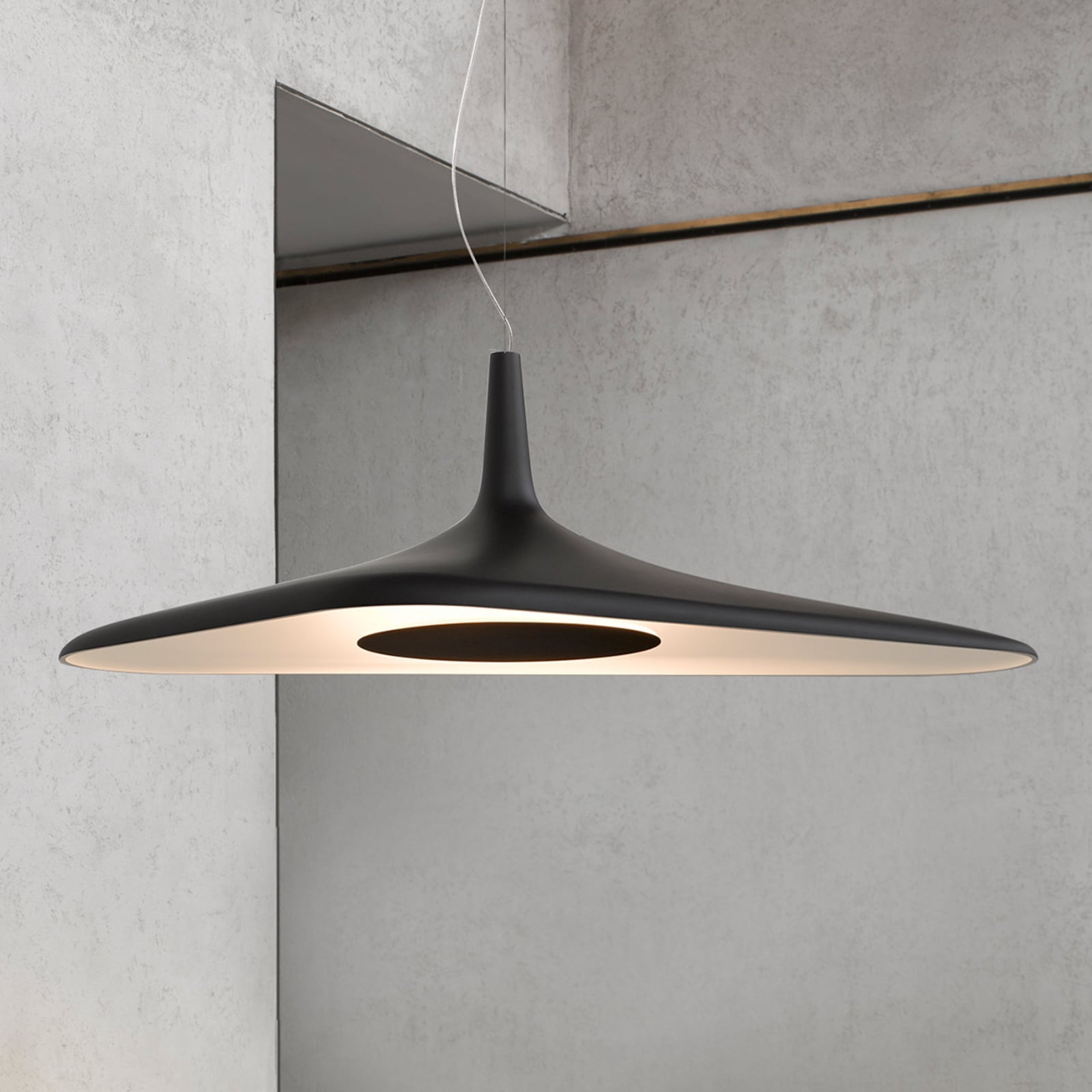 Luceplan lustră Soleil Noir | 35 negru